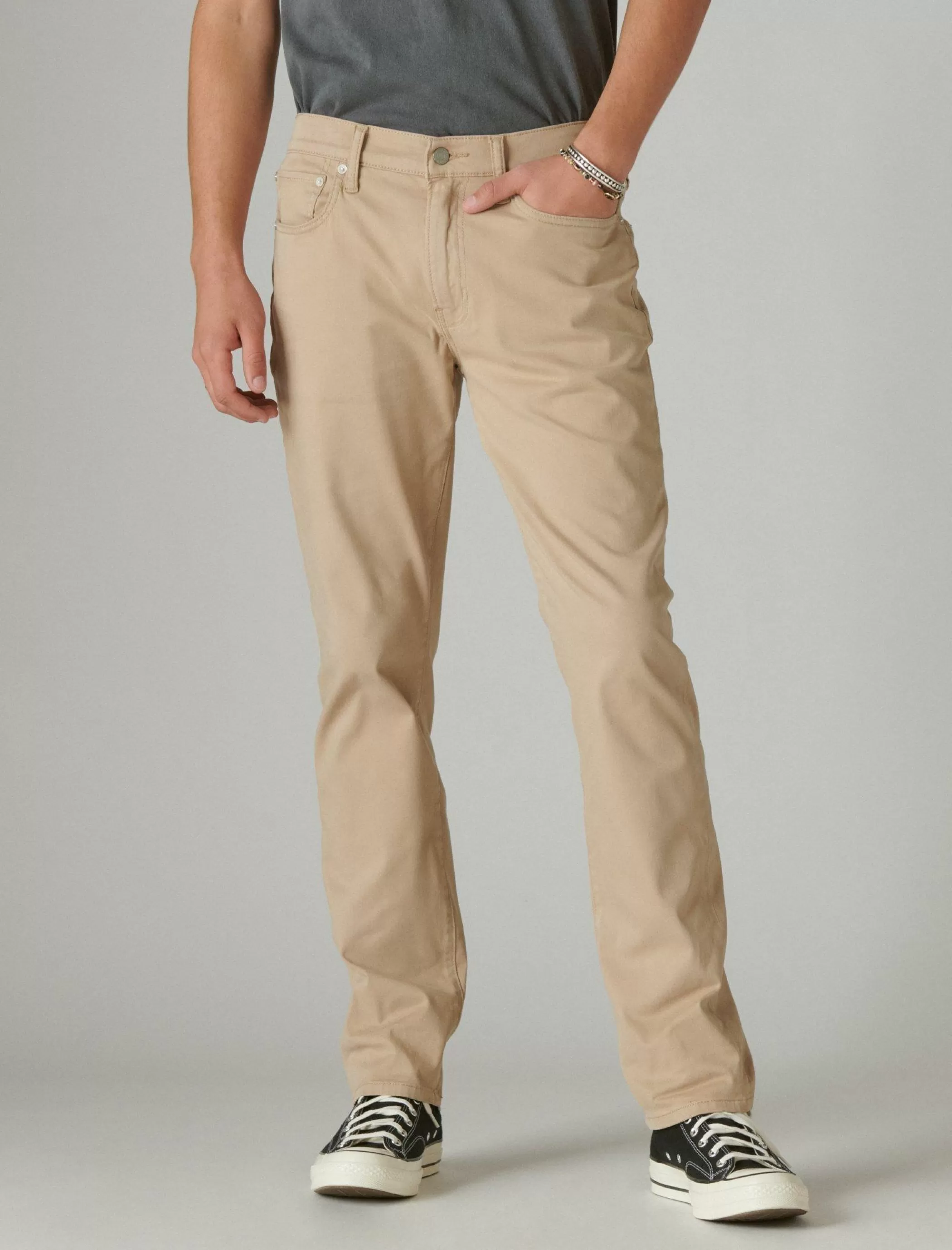 Lucky Brand Pants | Jeans | Straight*223 straight sateen stretch jean sand