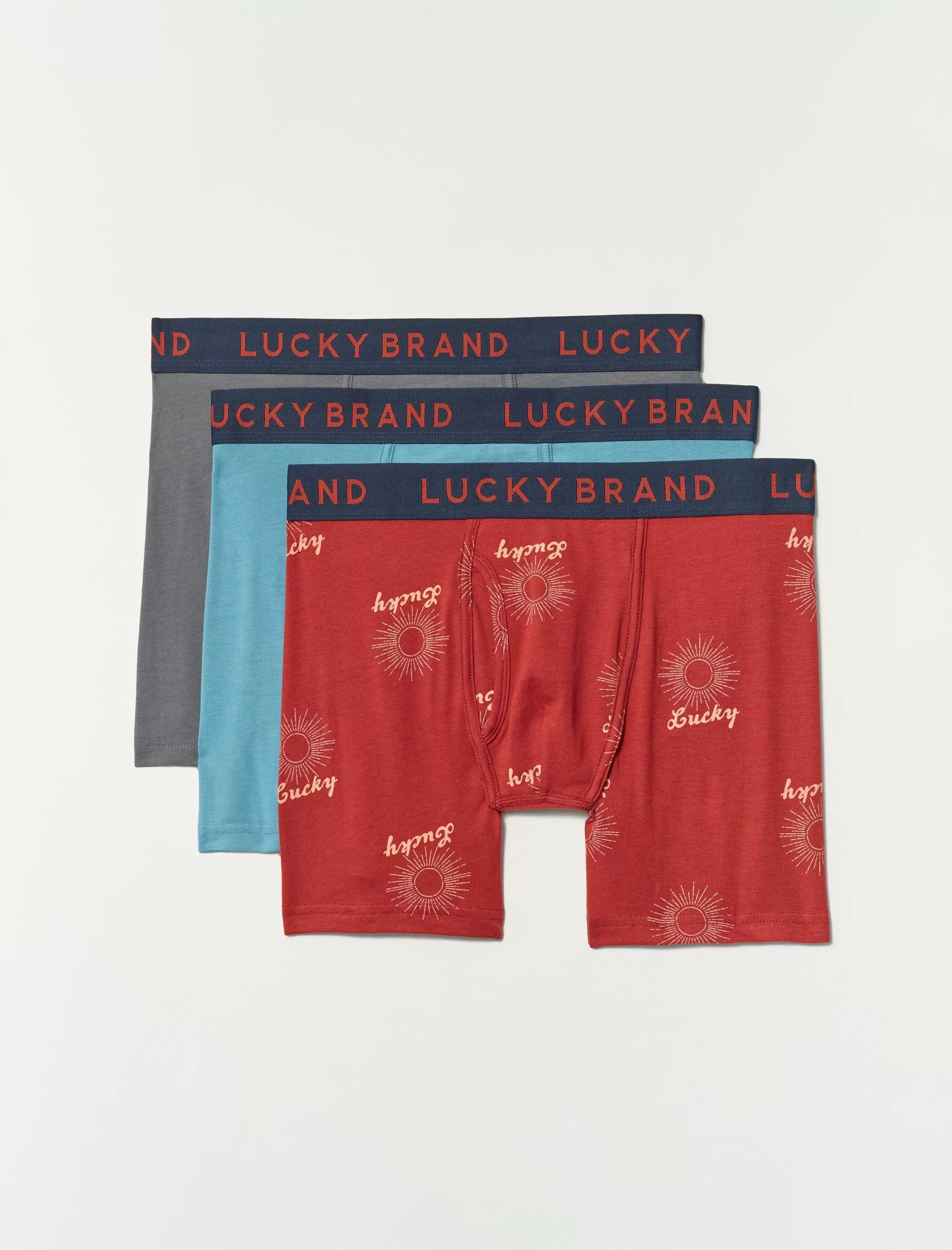 Lucky Brand Underwear & Sleepwear | Loungewear*3 pack stretch boxer briefs multi