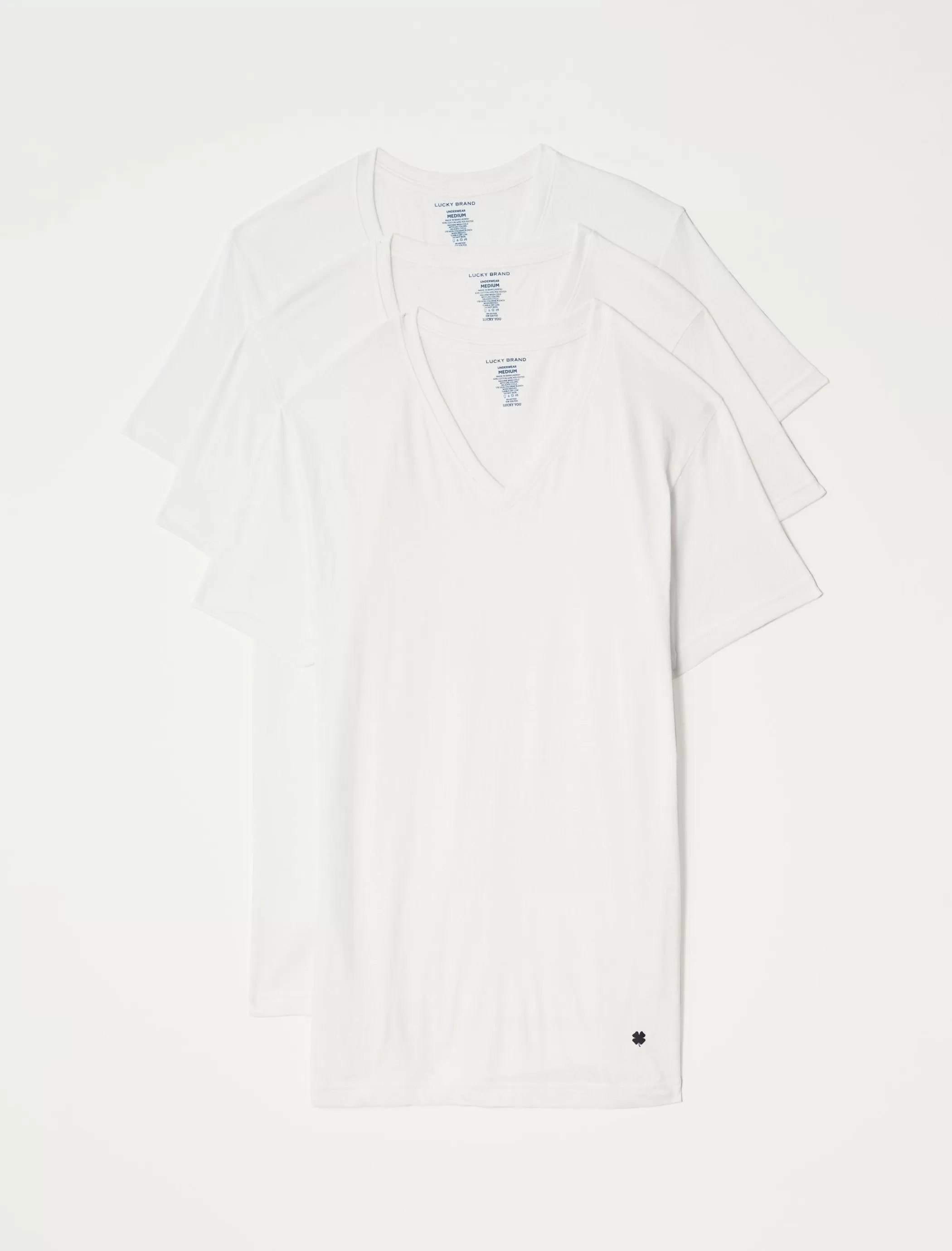 Lucky Brand Underwear & Sleepwear | Loungewear*3 pack v-neck undershirts white