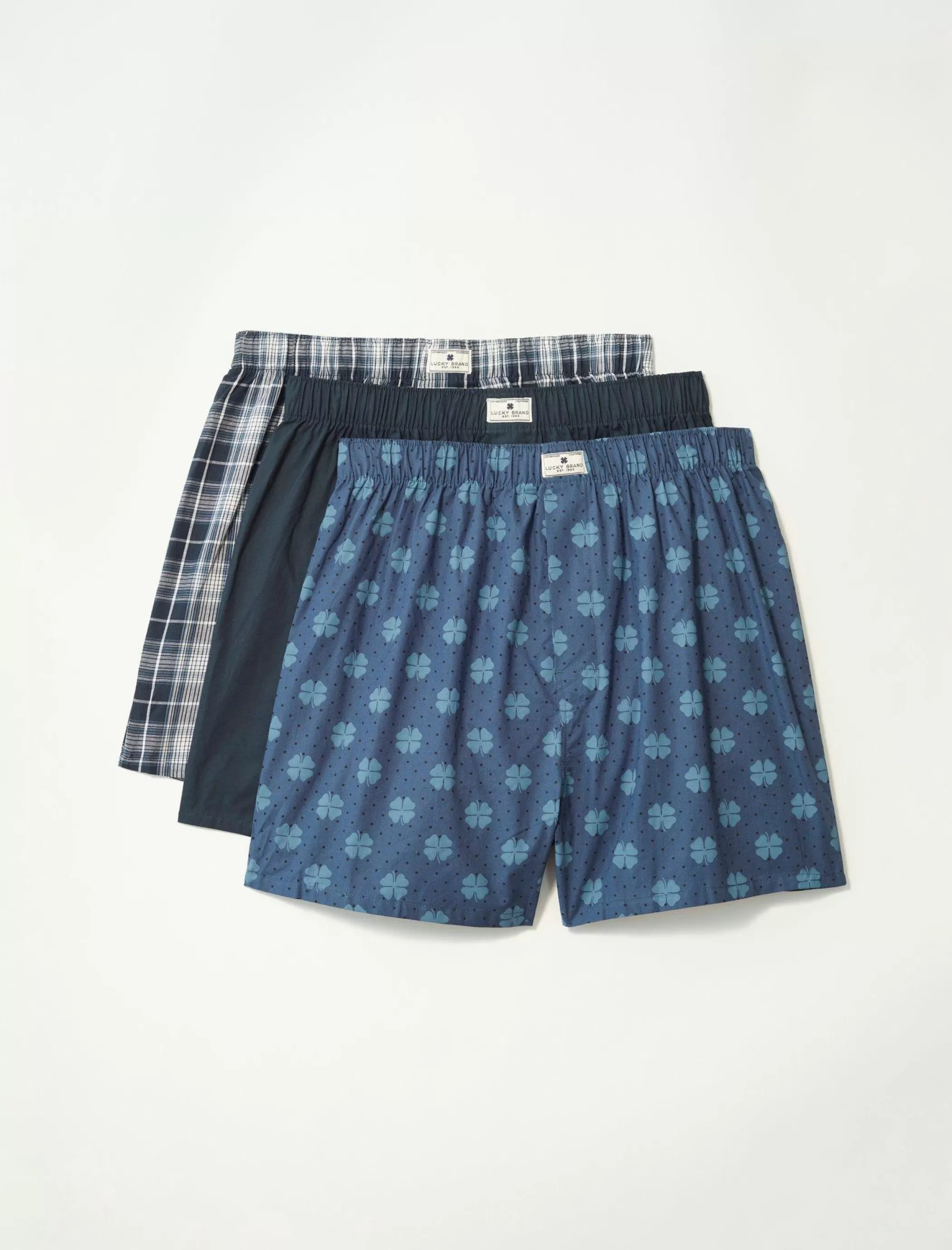 Lucky Brand Underwear & Sleepwear | Loungewear*3 pack woven boxers multi