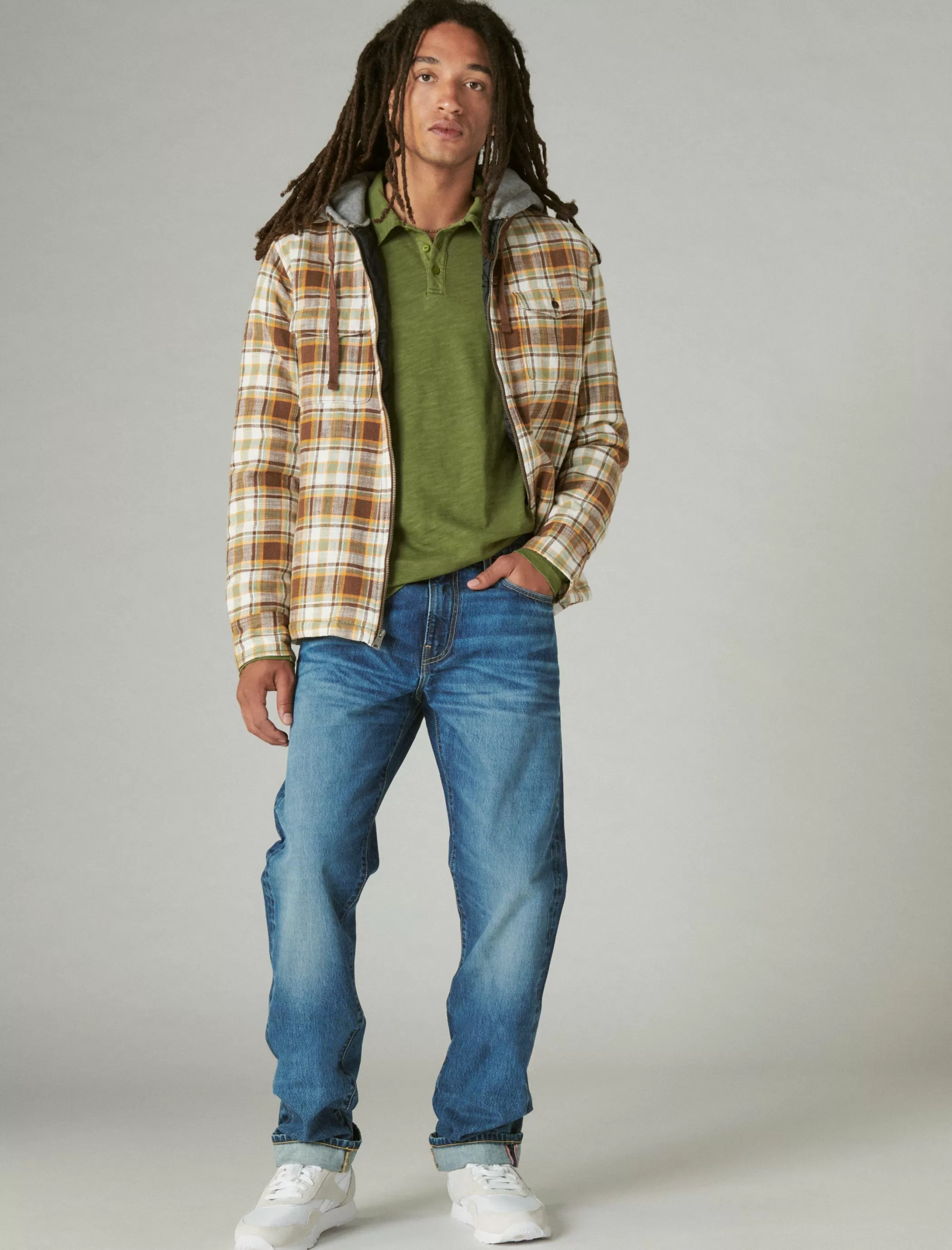 Lucky Brand Jeans | Straight*410 athletic straight made in the usa selvedge jean rowan