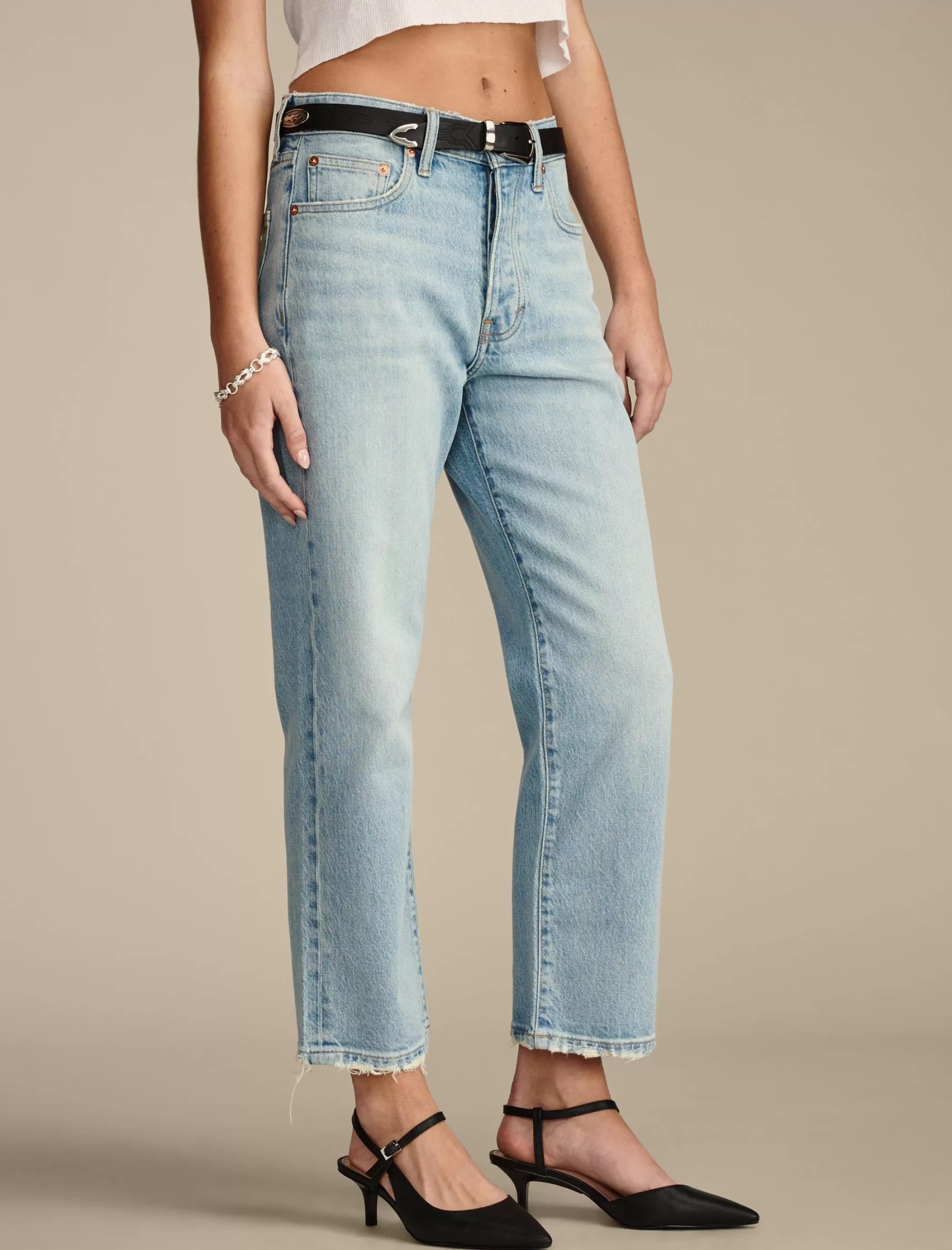 Lucky Brand Jeans | Crop | 90's*90s loose crop sky high