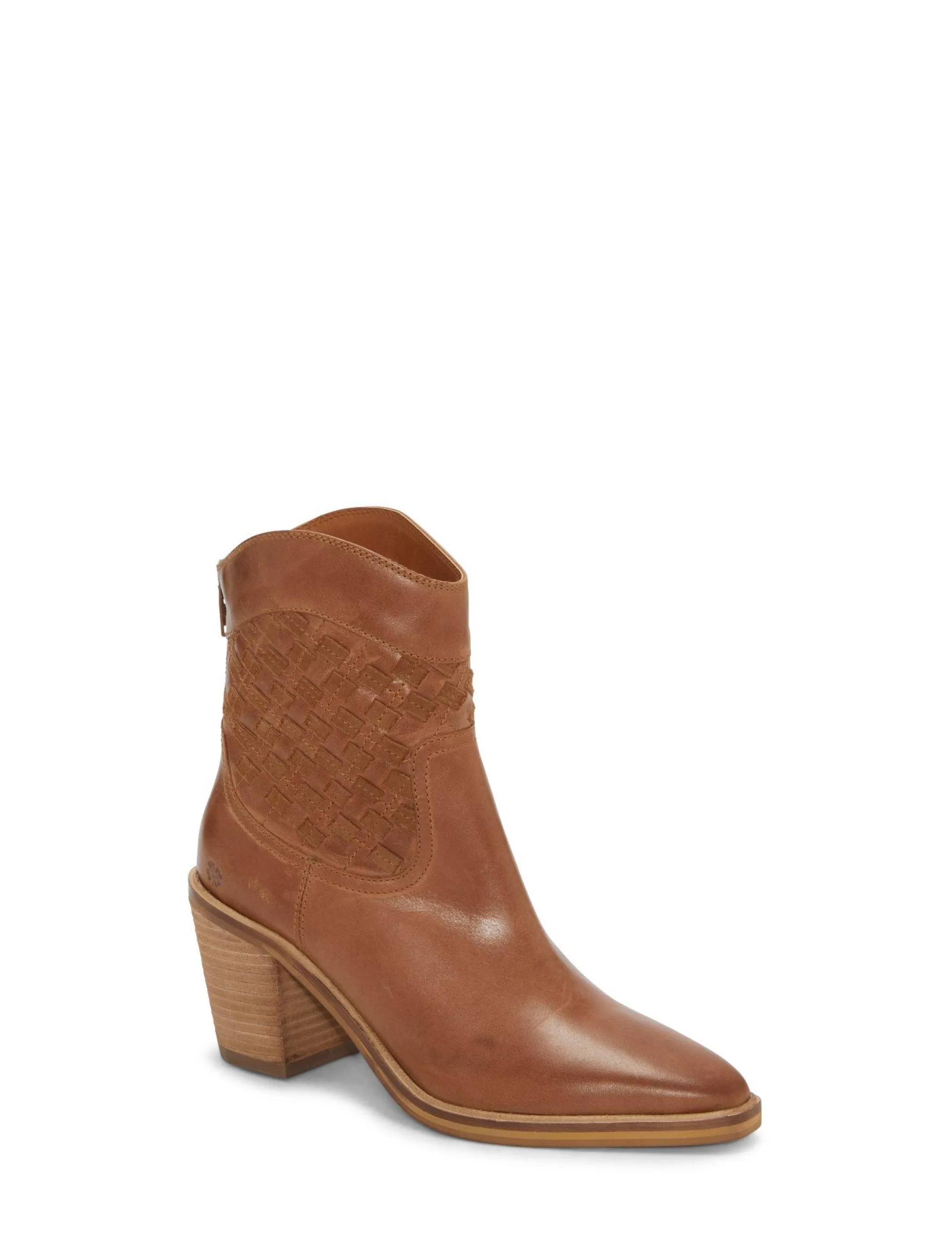 Lucky Brand Shoes*aryleis western bootie open brown/rust