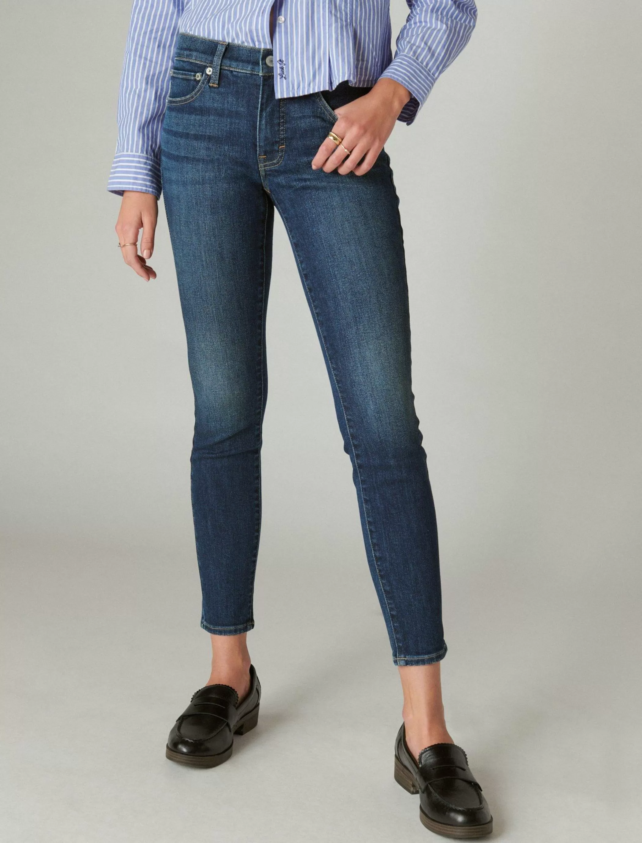 Lucky Brand Jeans | Skinny*ava mid rise skinny high peak