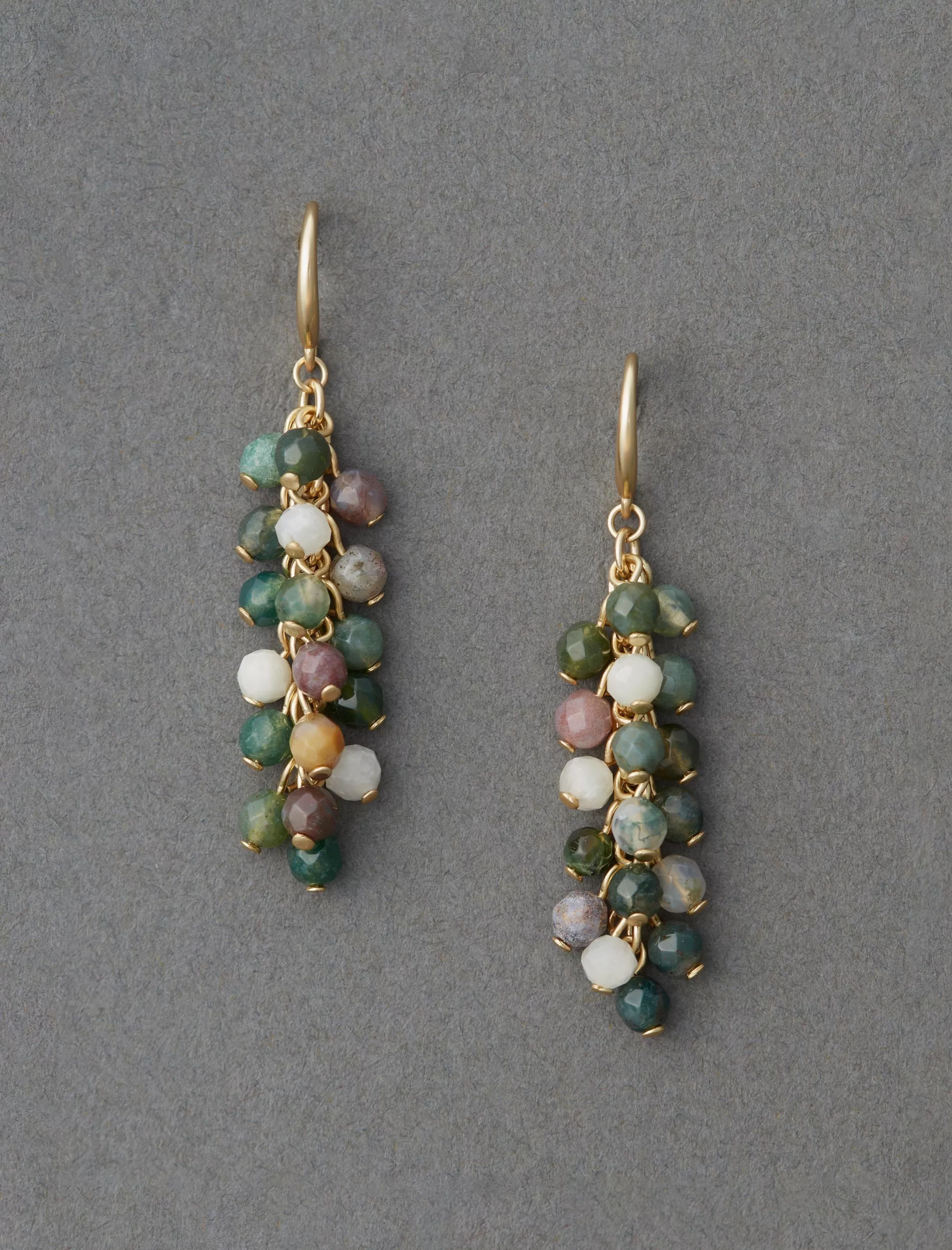 Lucky Brand Jewelry*beaded drop earring gold