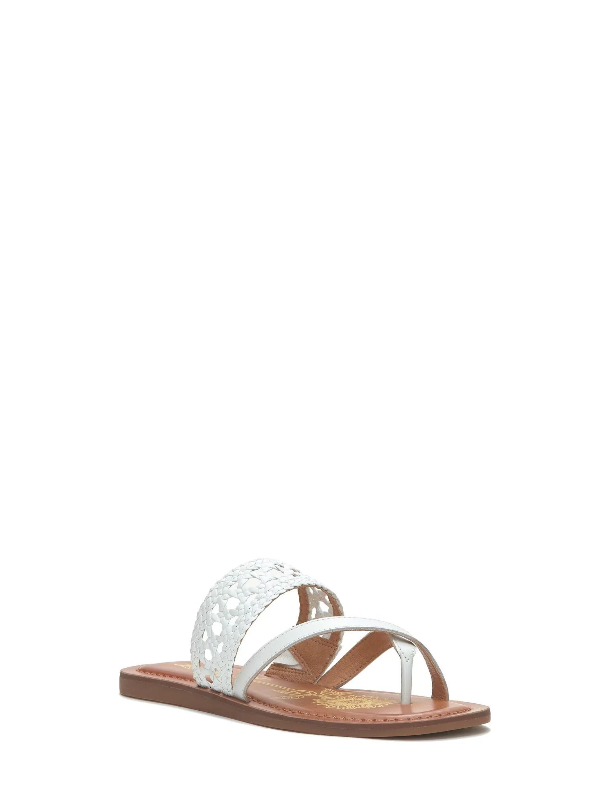 Lucky Brand Shoes*beckery woven sandal open white/natural