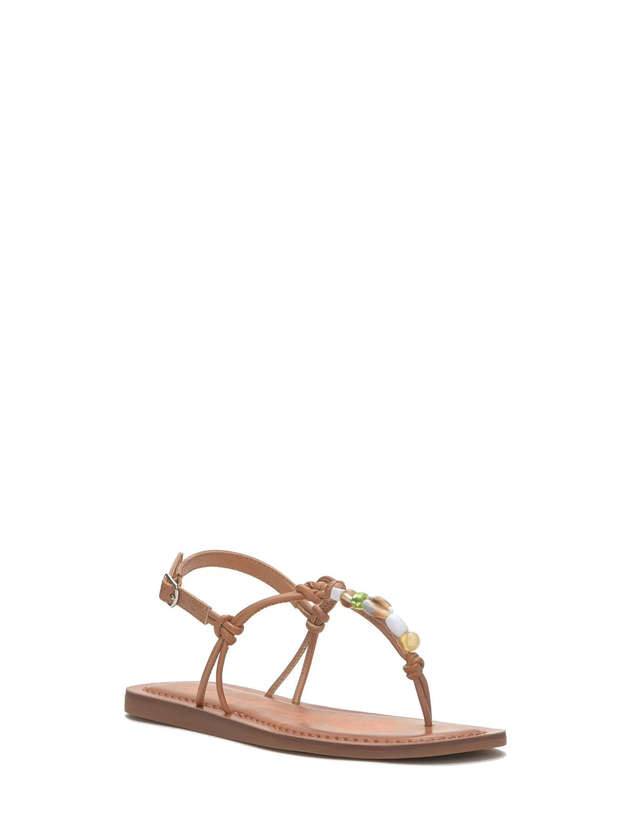 Lucky Brand Shoes*beiwen strappy shell sandal open brown/rust