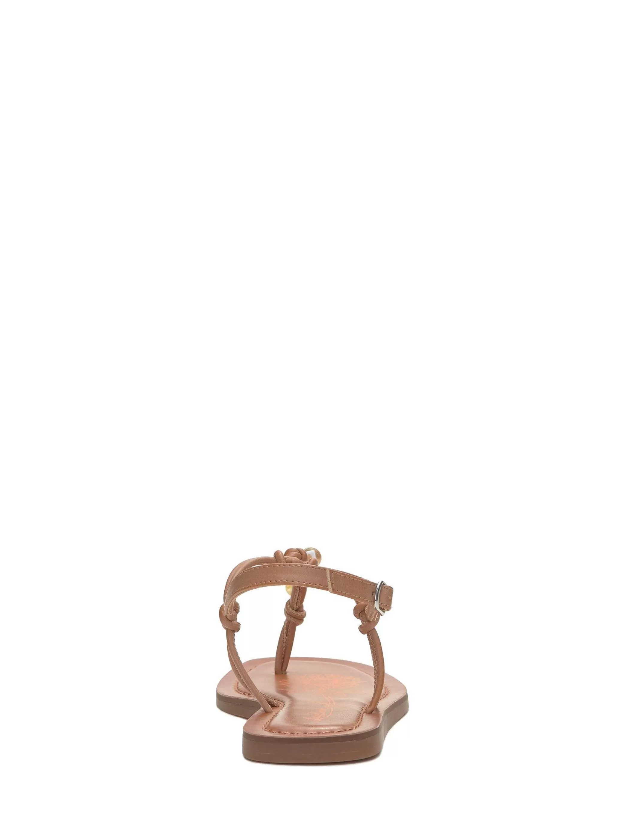 Lucky Brand Shoes*beiwen strappy shell sandal open brown/rust