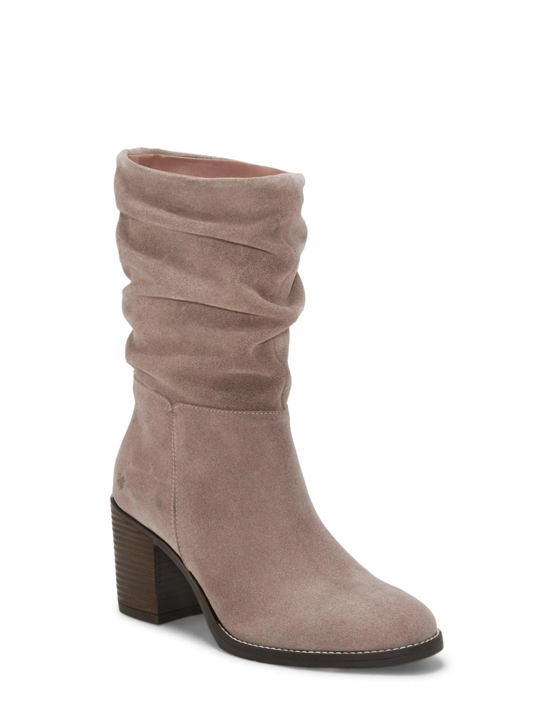 Lucky Brand Shoes*bitsie ruched boot camel