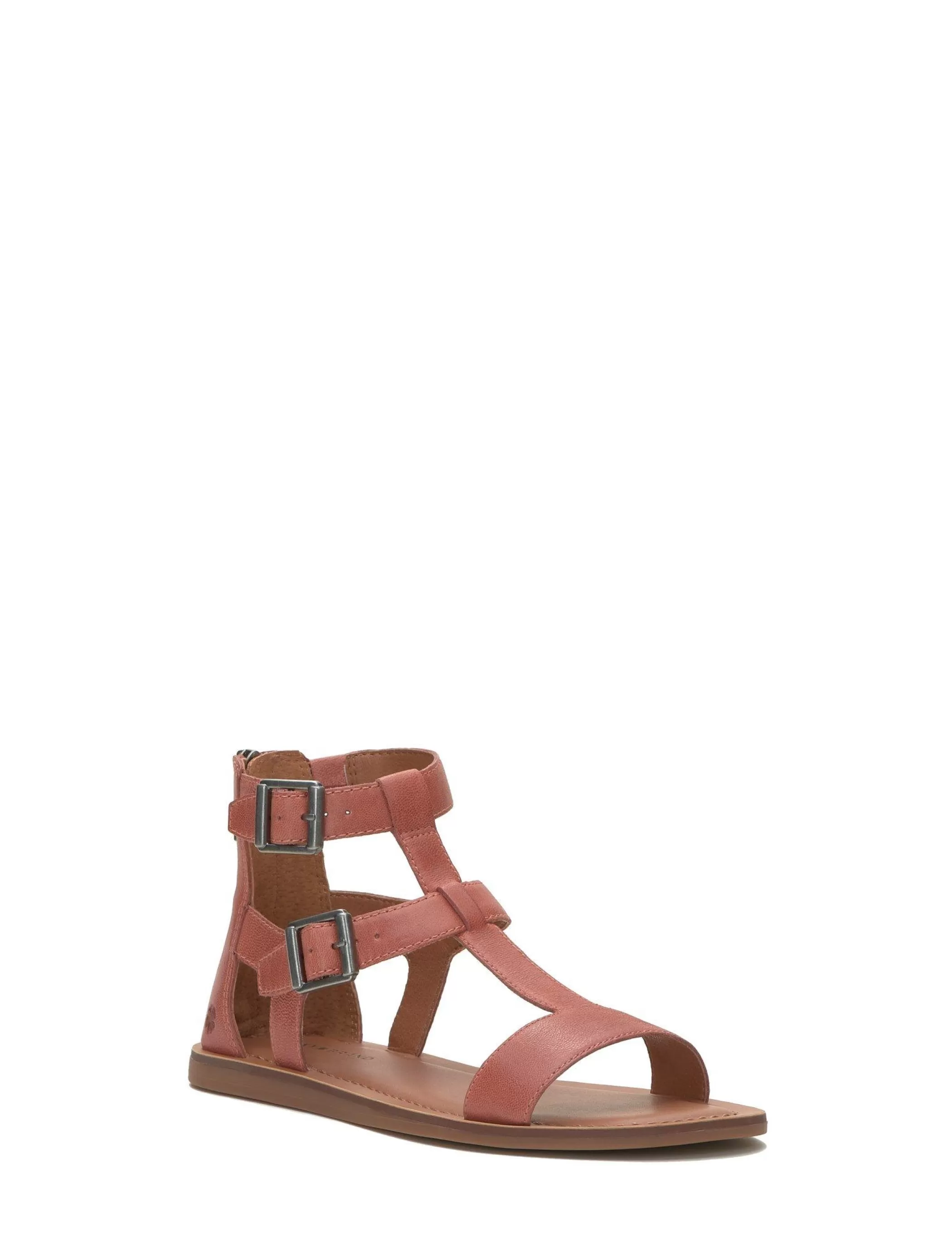 Lucky Brand Shoes*brelin buckle sandal menium light red