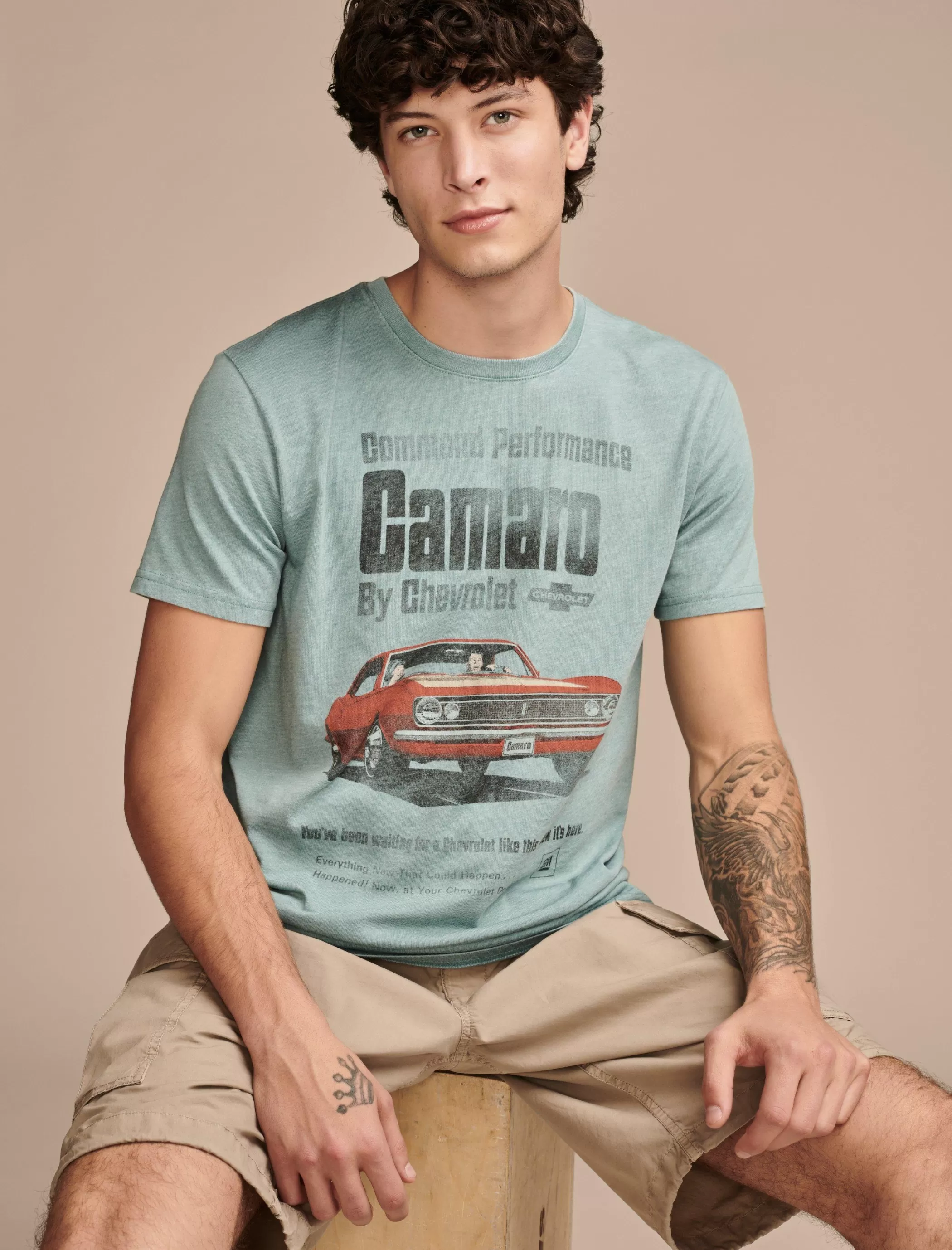 Lucky Brand Graphic Tees*camaro ad arctic