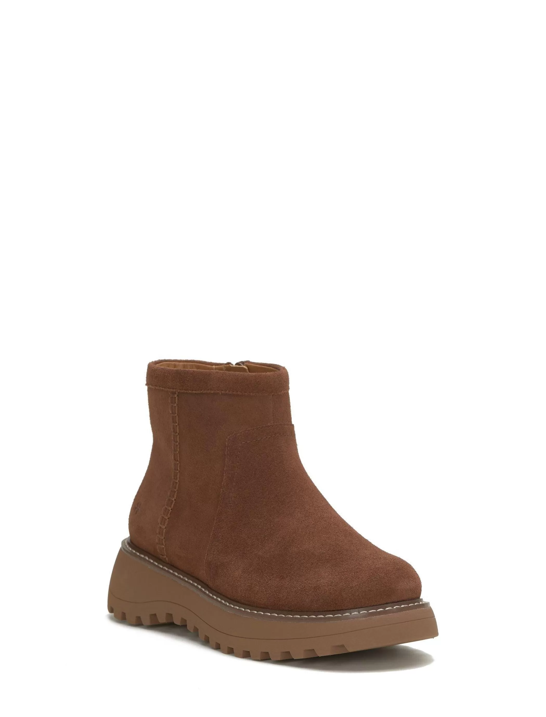 Lucky Brand Shoes*chameli lug bootie dark brown