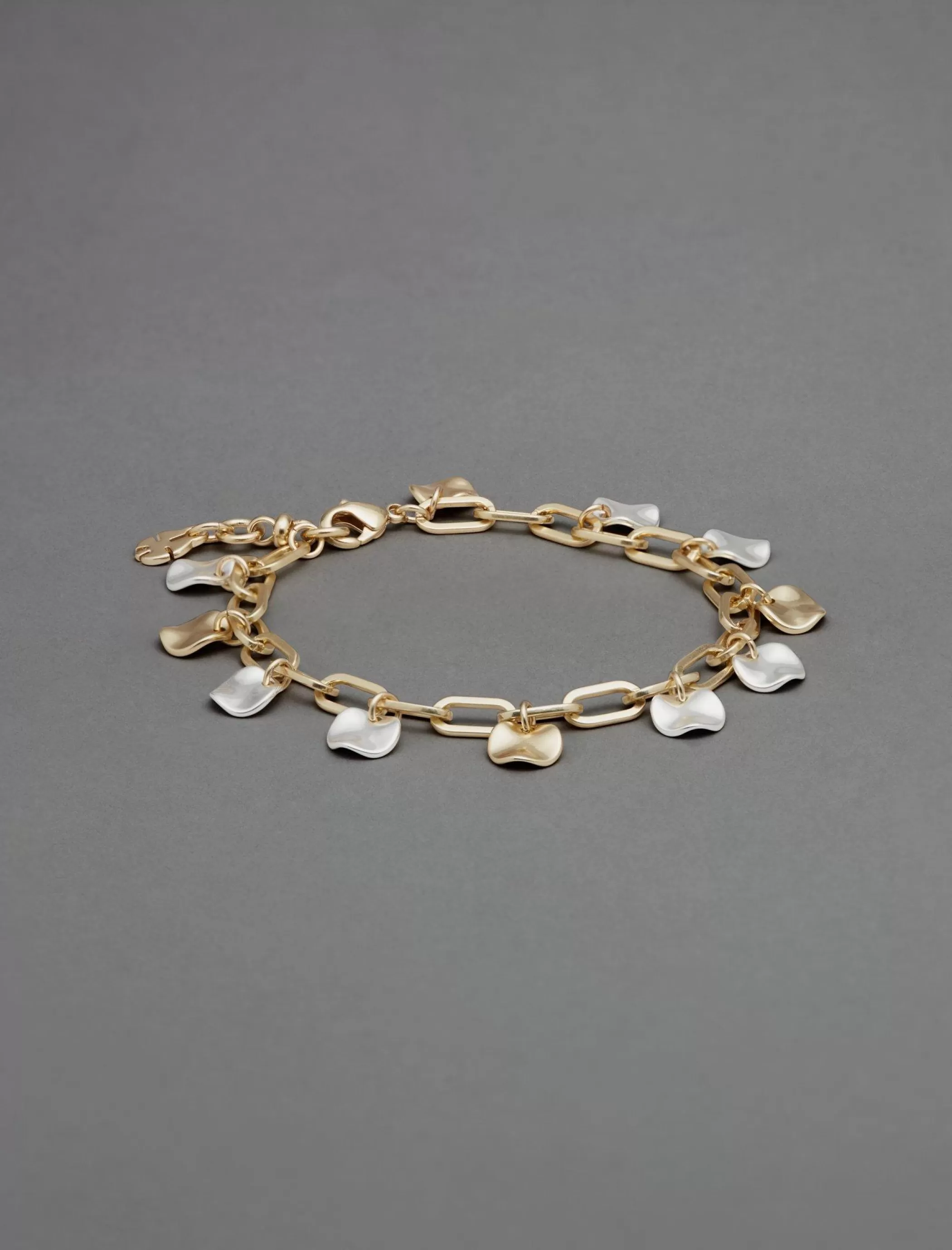 Lucky Brand Jewelry*charm chain bracelet two tone