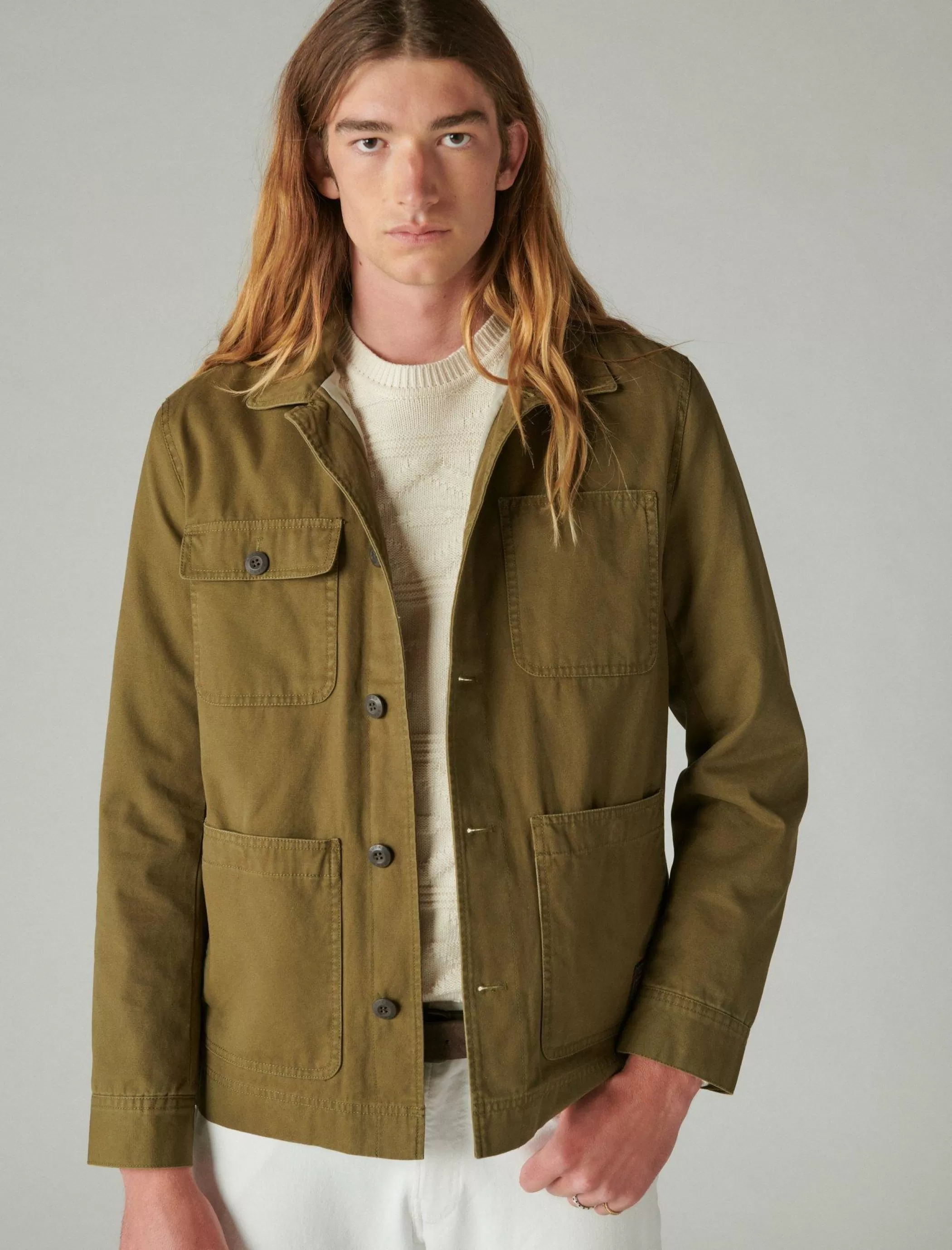 Lucky Brand Jackets & Outerwear*chore jacket olive