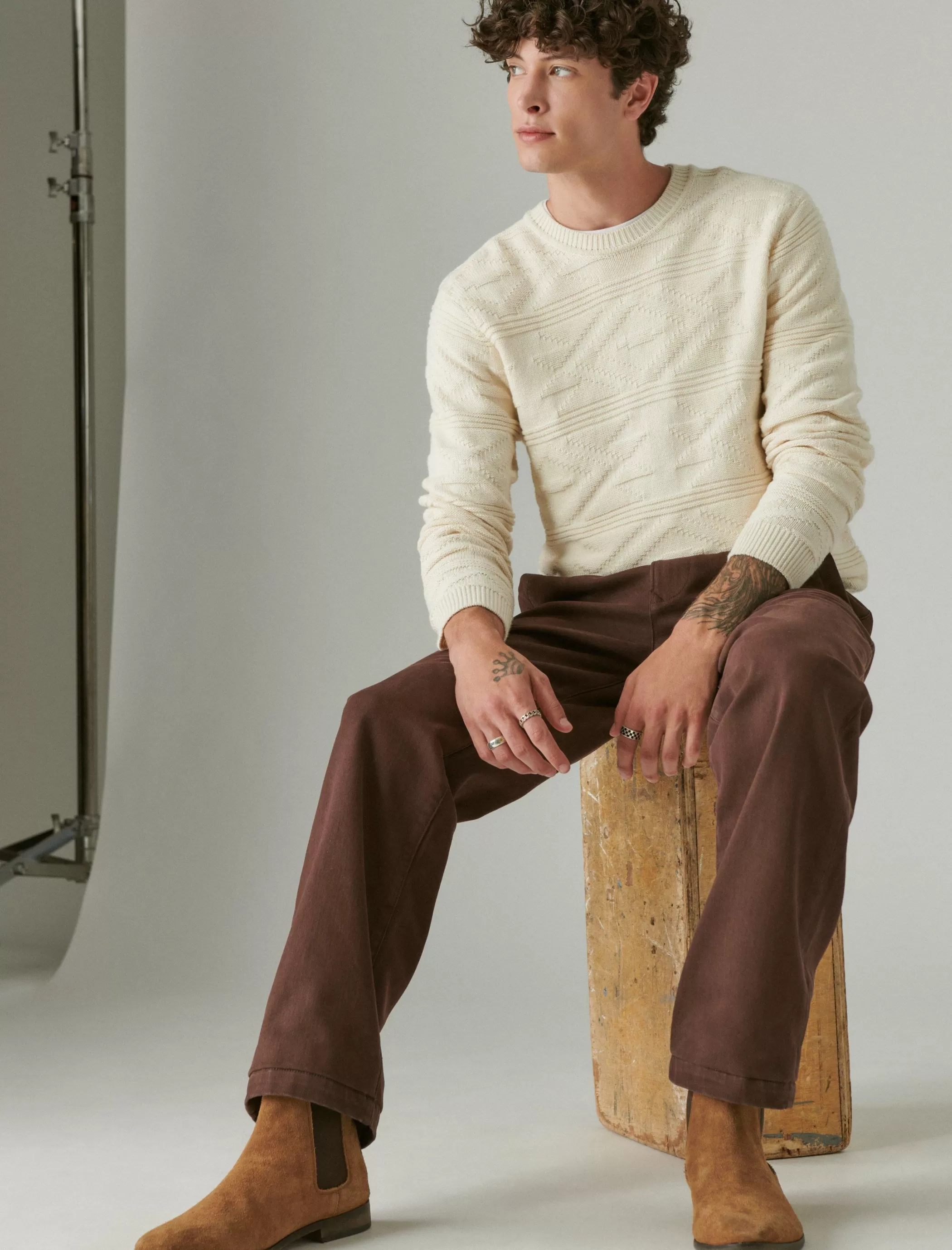 Lucky Brand Pants*classic chino pant brownie