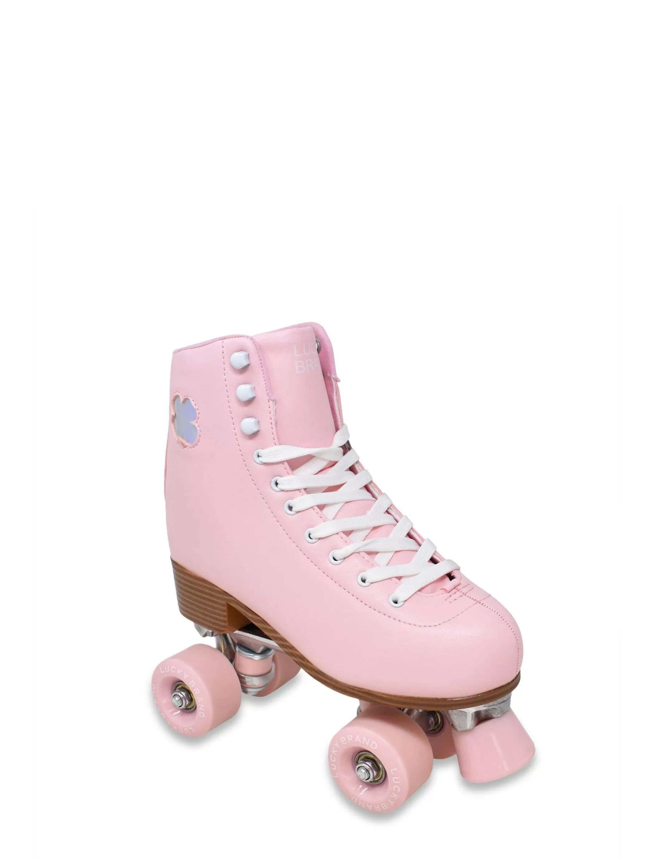 Lucky Brand Roller Skates*classic clover quad roller skate light pink