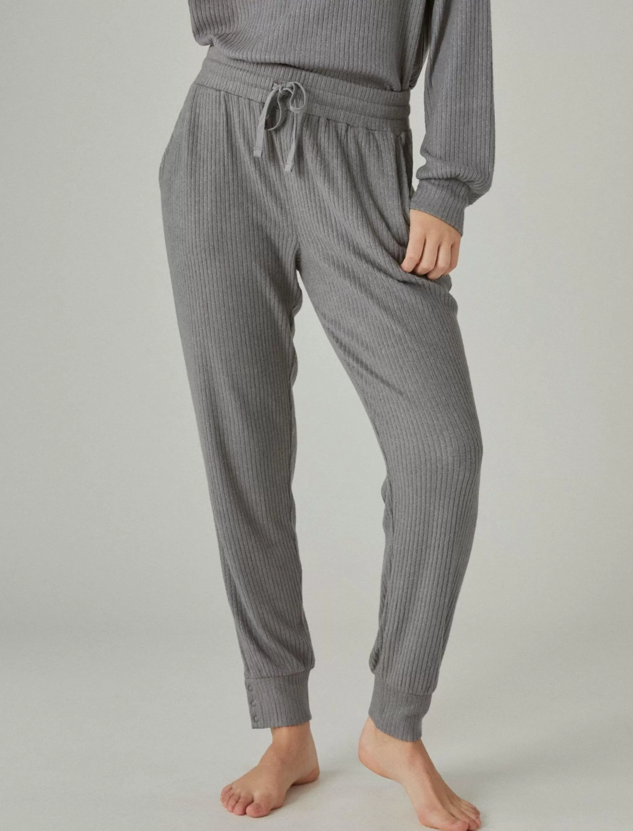 Lucky Brand Activewear*cloud rib jogger medium heather grey