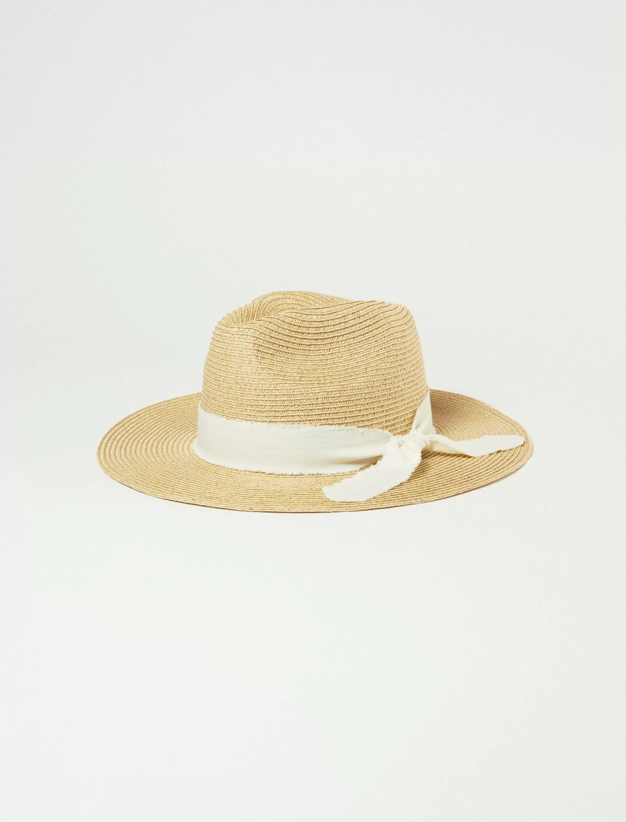 Lucky Brand Hats*cream ribbon ranger hat natural