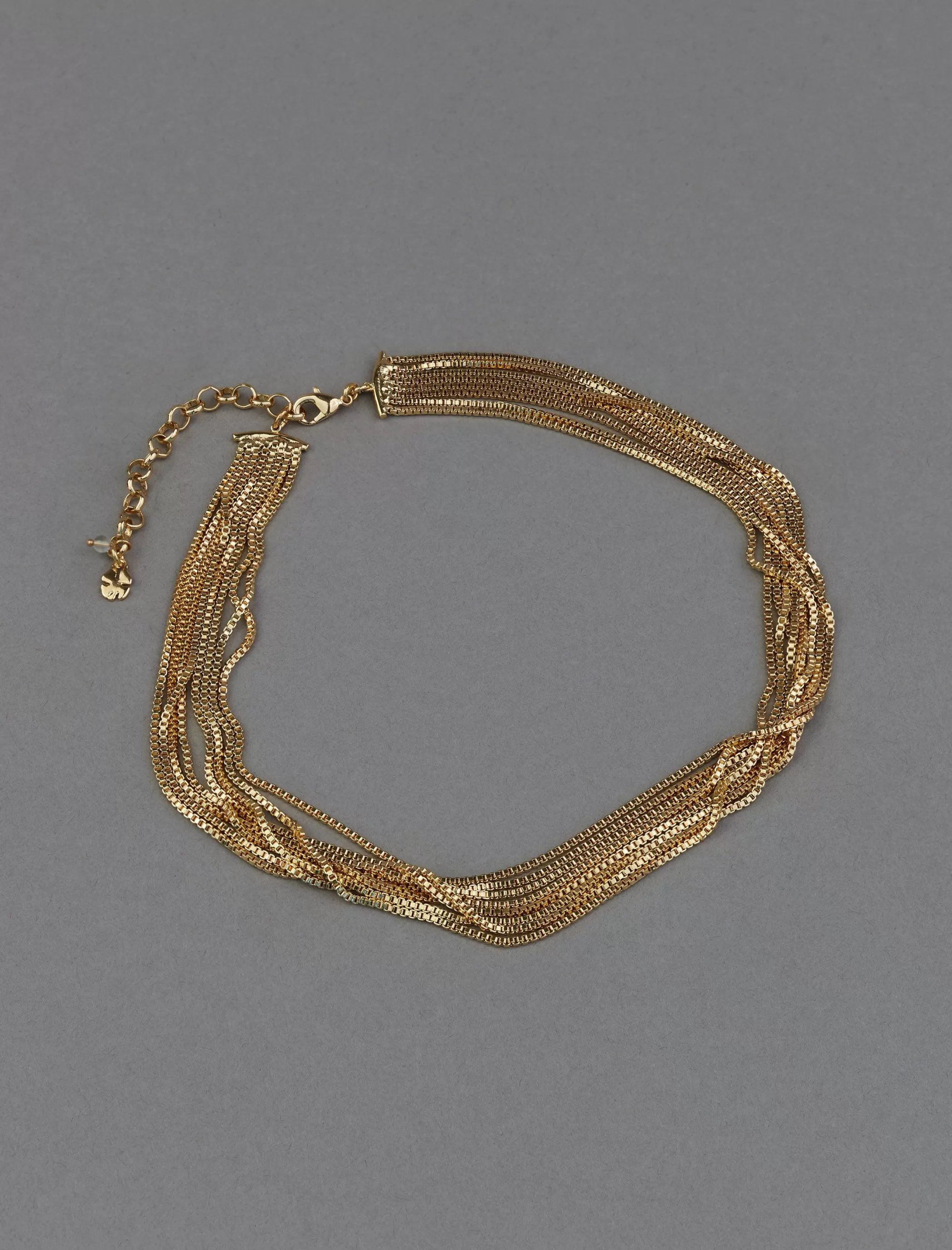 Lucky Brand Jewelry*delicate multi strand layer necklace gold