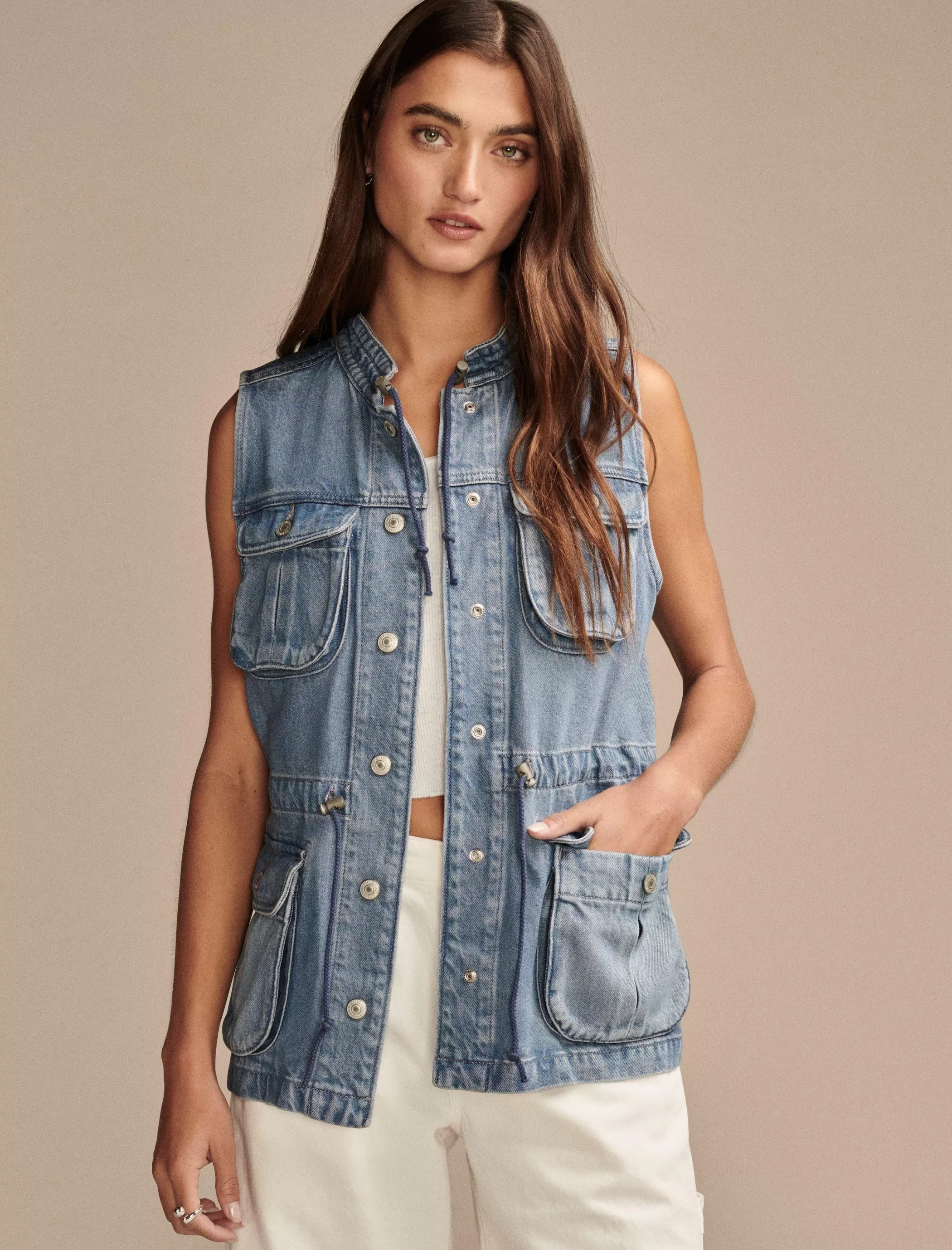 Lucky Brand Jackets & Outerwear | Jeans*denim utility vest lakeside