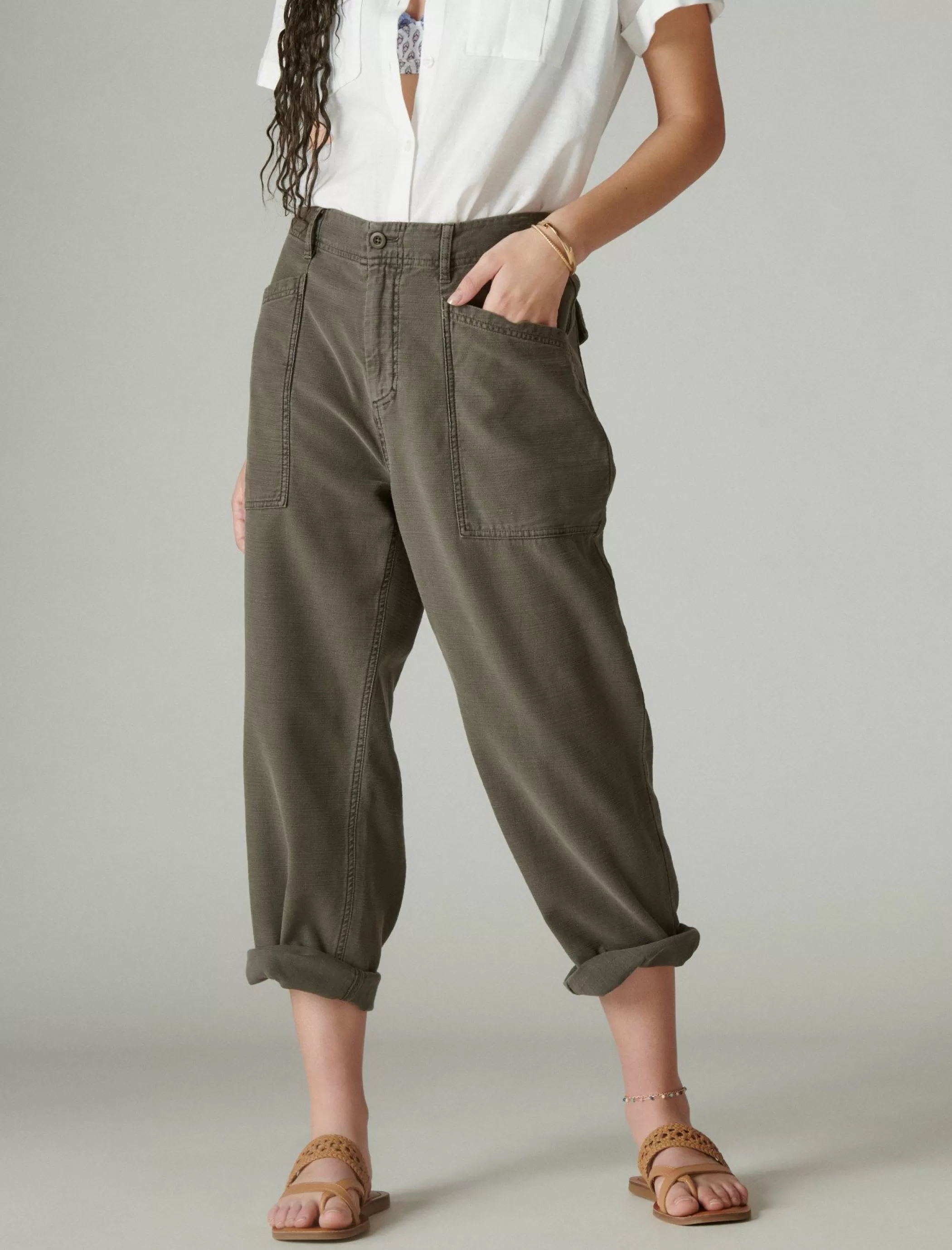 Lucky Brand Pants*easy pocket utility pant raven