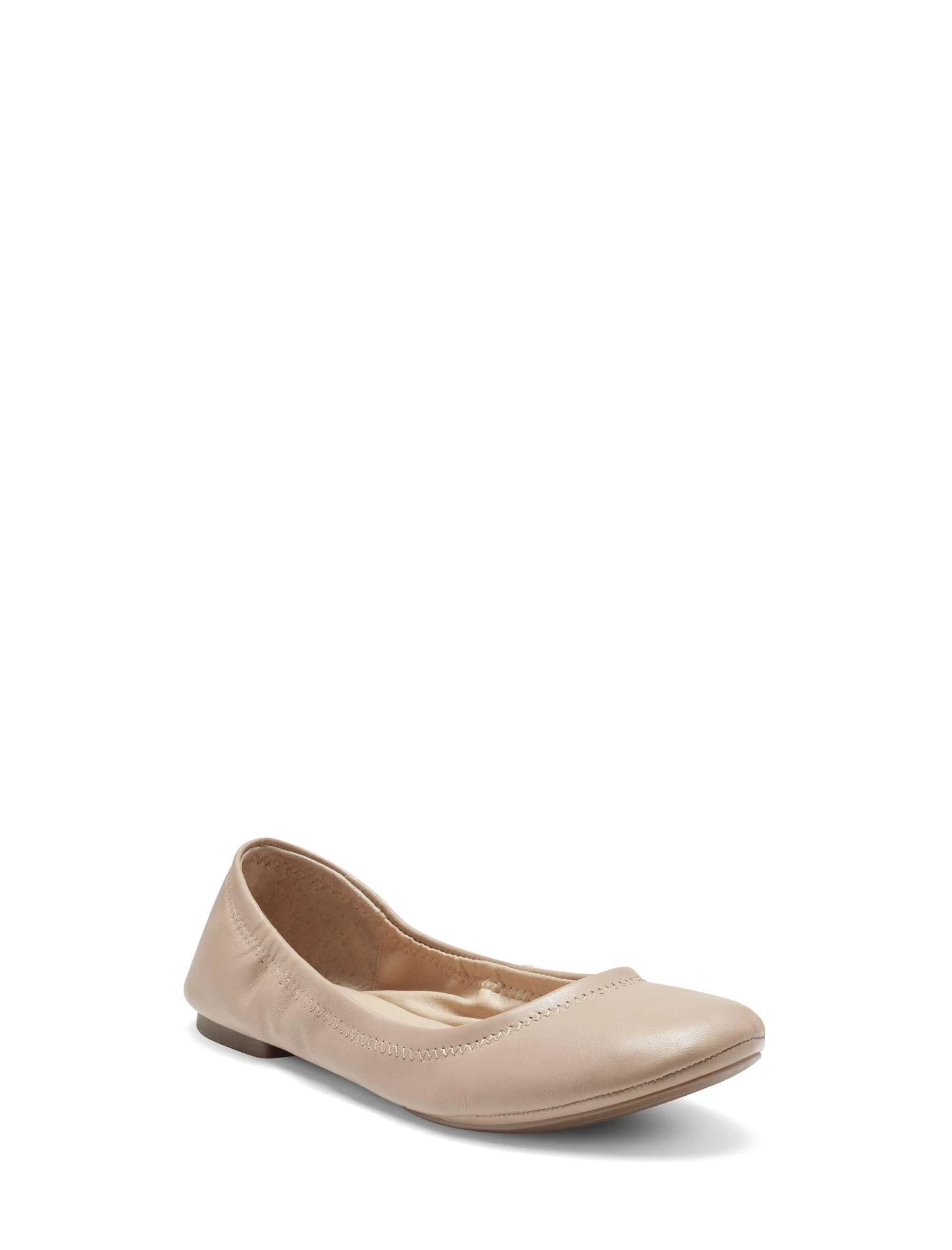 Lucky Brand Shoes*emmie ballet leather flats overflow beige