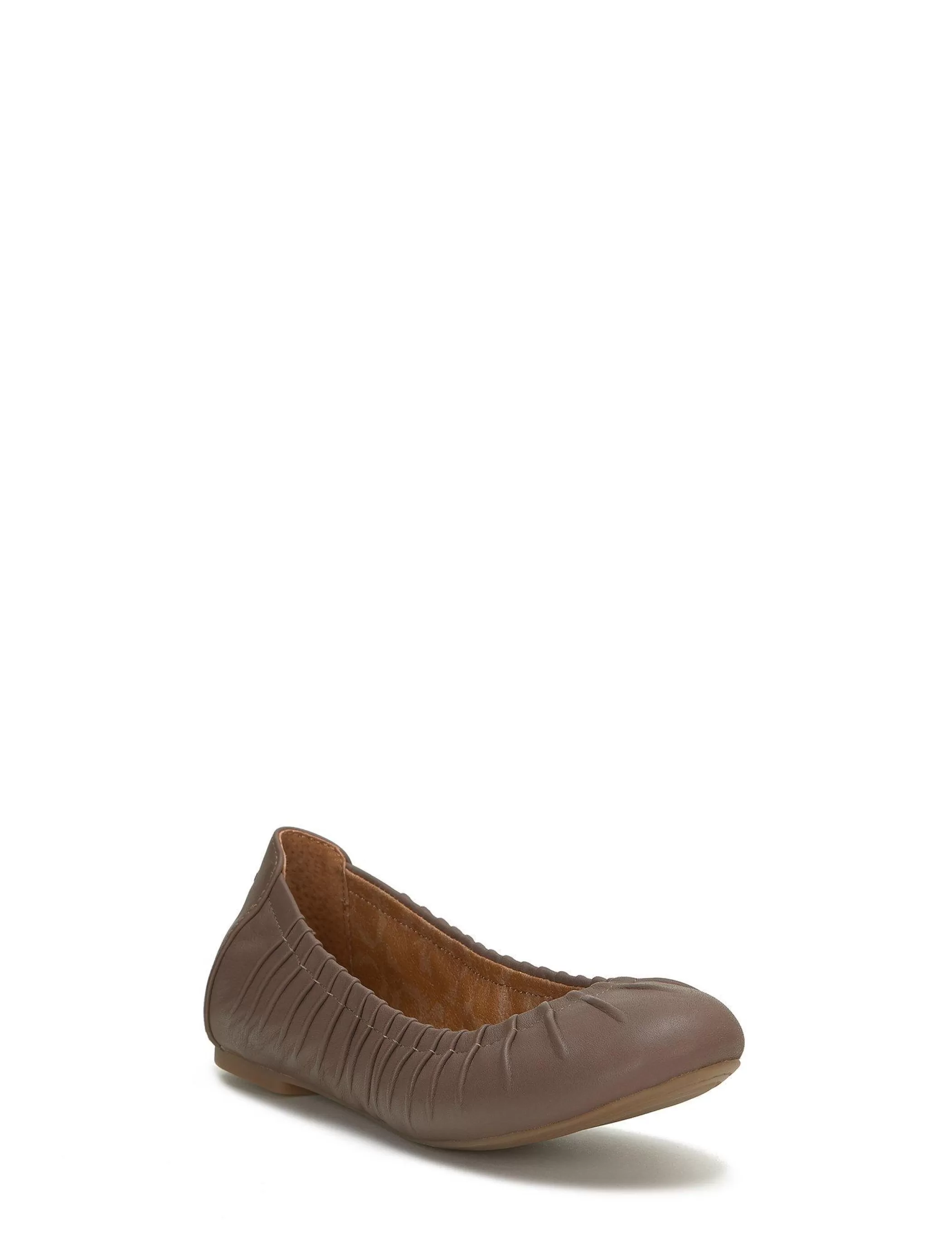 Lucky Brand Shoes*erla flat open brown/rust