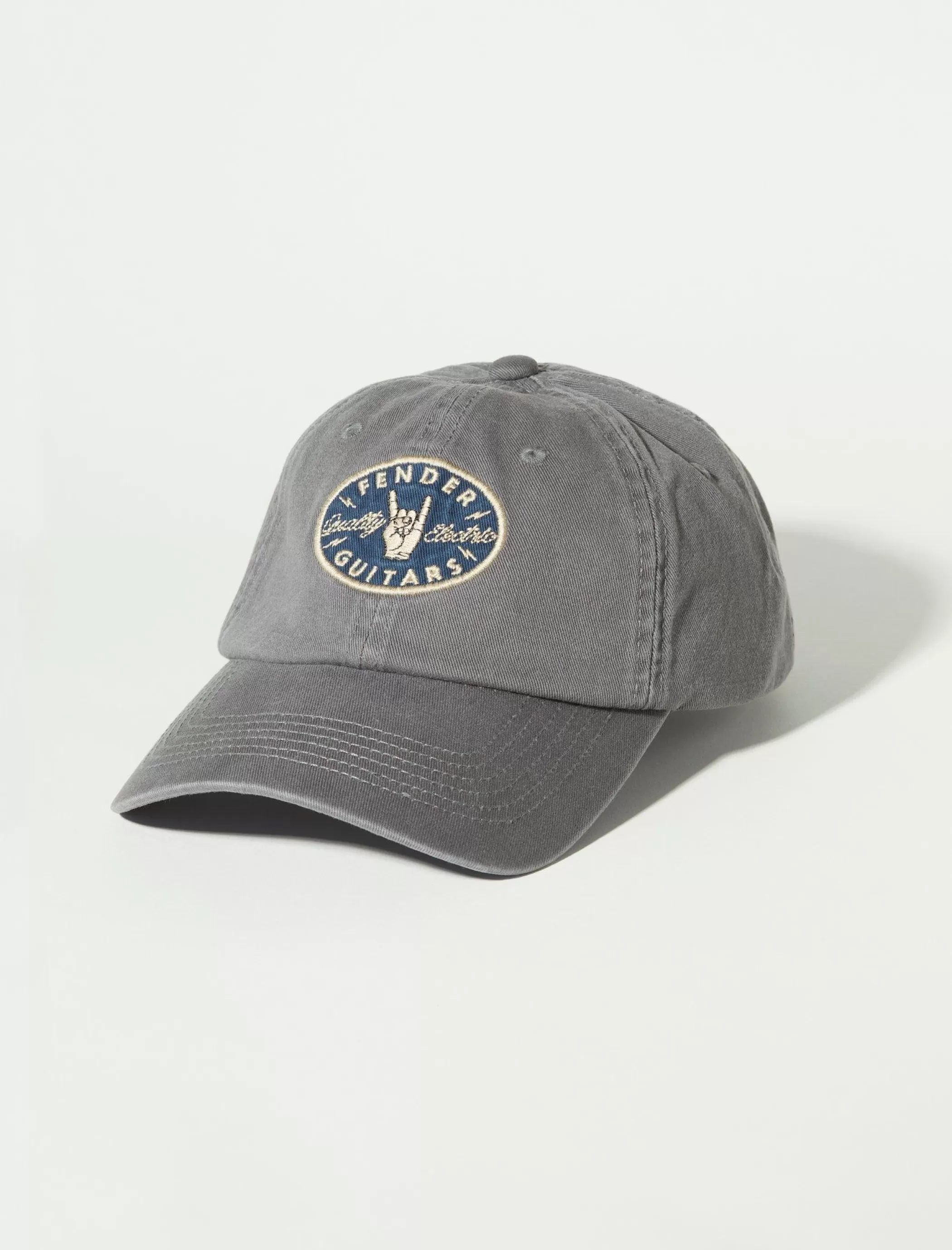 Lucky Brand Hats*fender patch dad hat rinse