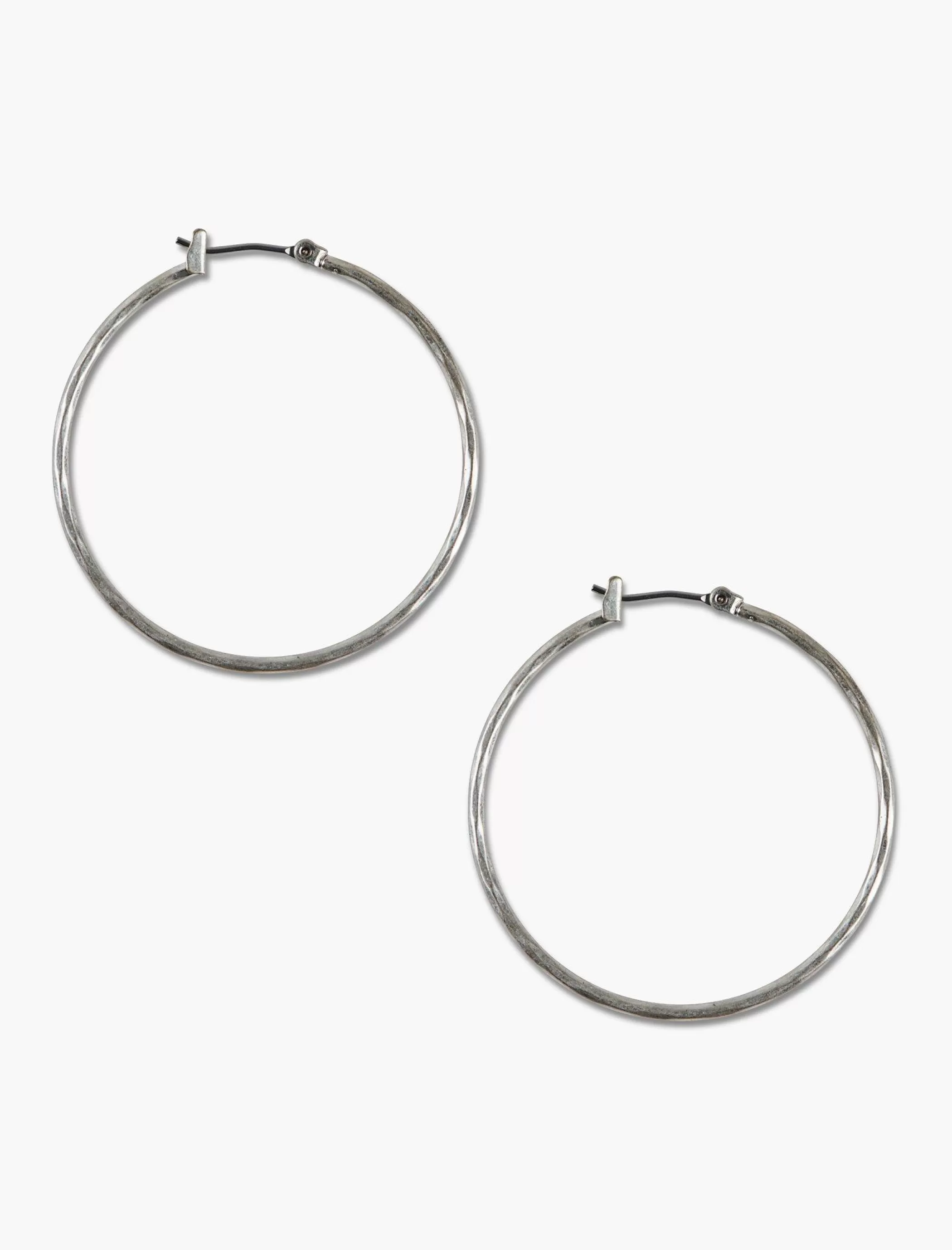 Lucky Brand Jewelry*fw - thin hoop silver