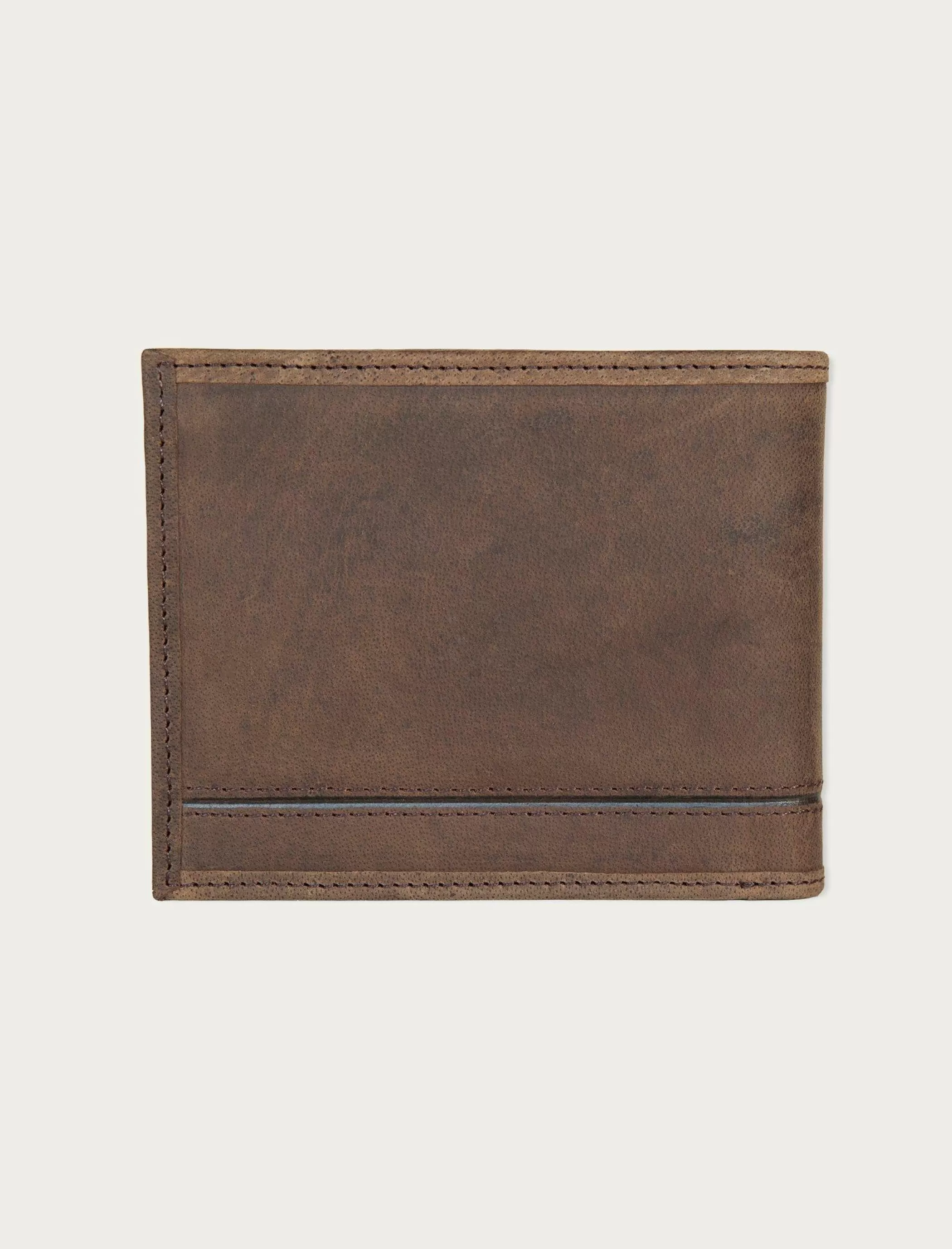 Lucky Brand Bags & Wallets*grooved leather bifold wallet dark brown