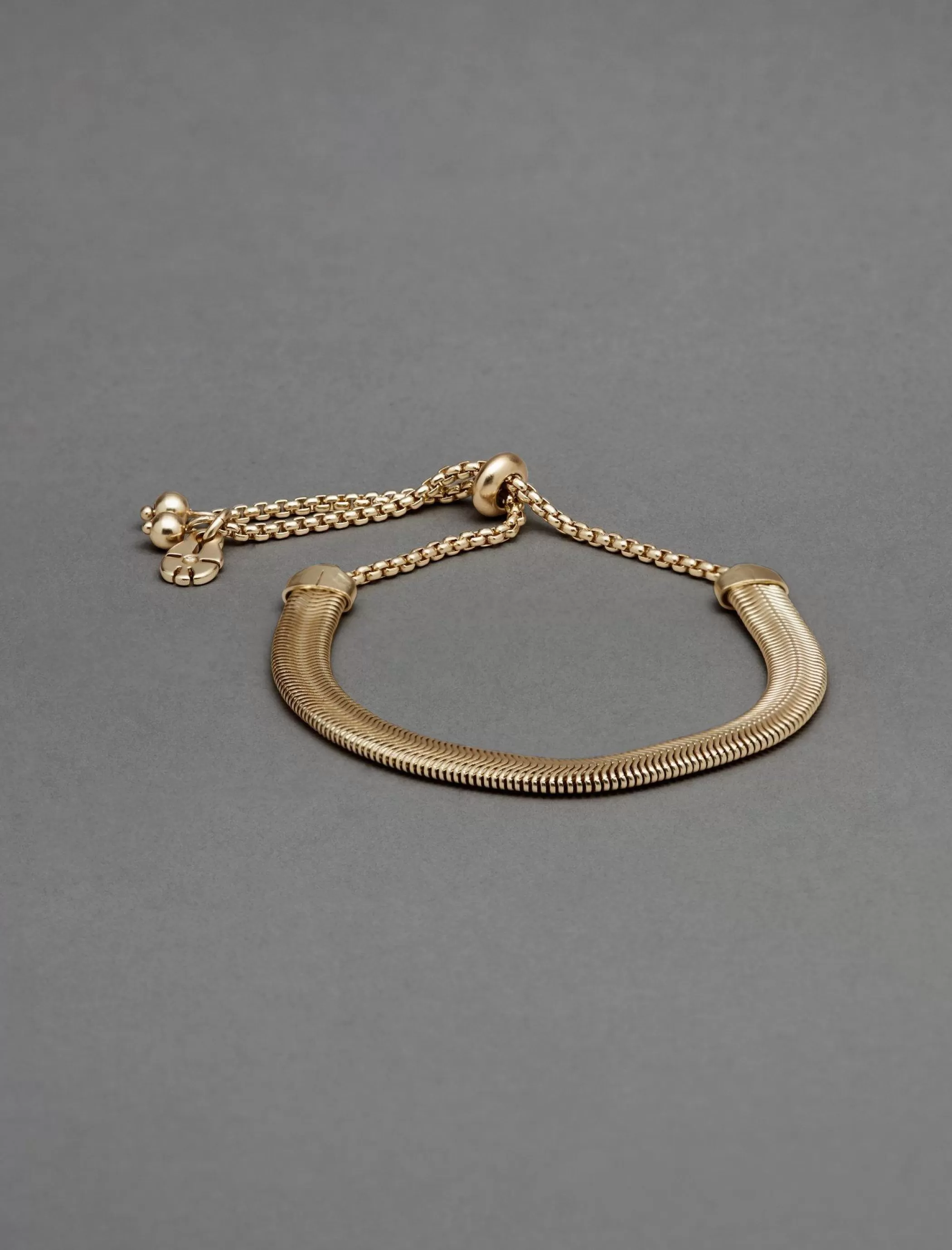 Lucky Brand Jewelry*herringbone bracelet gold