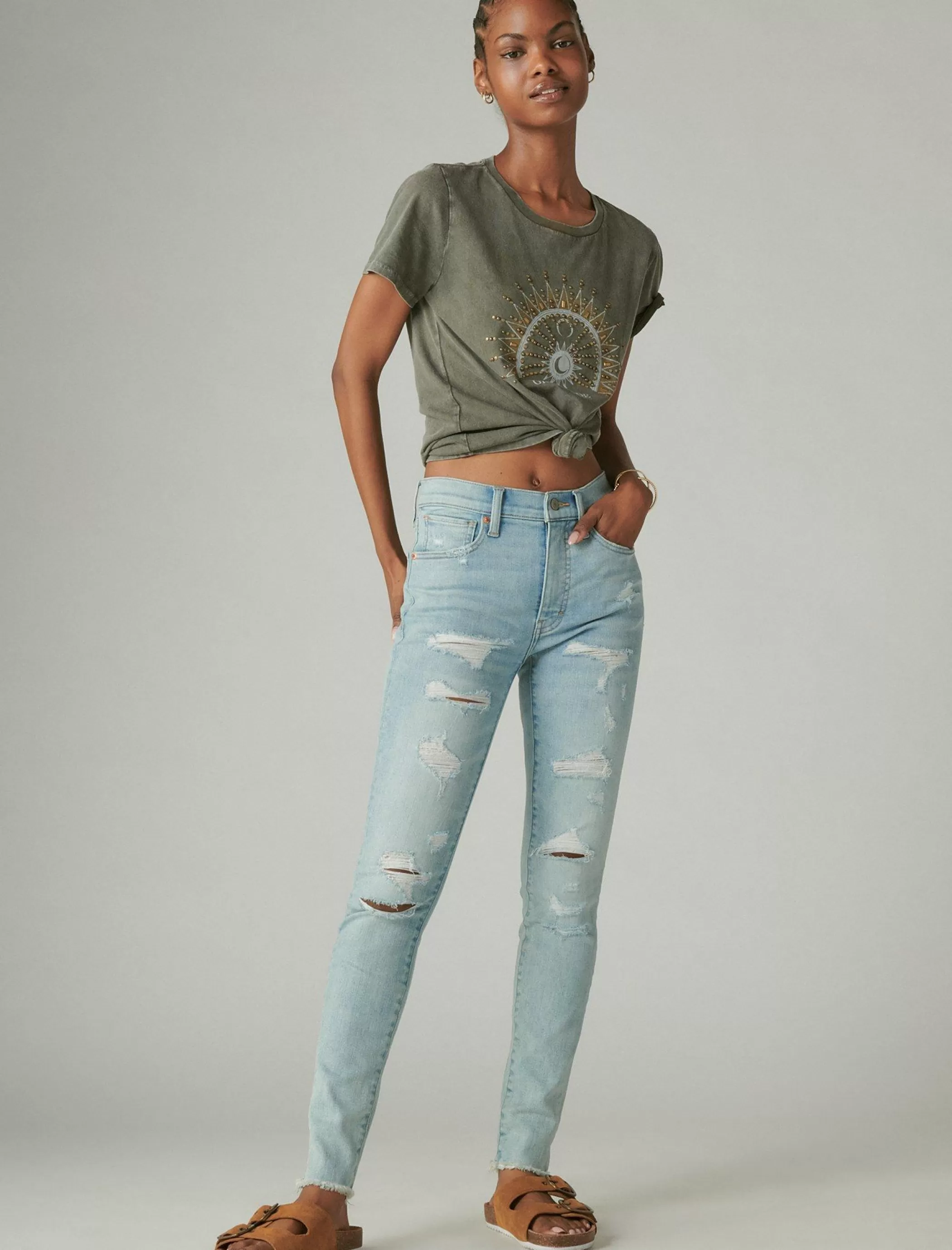 Lucky Brand Jeans | Skinny*high rise bridgette skinny girl crush dest