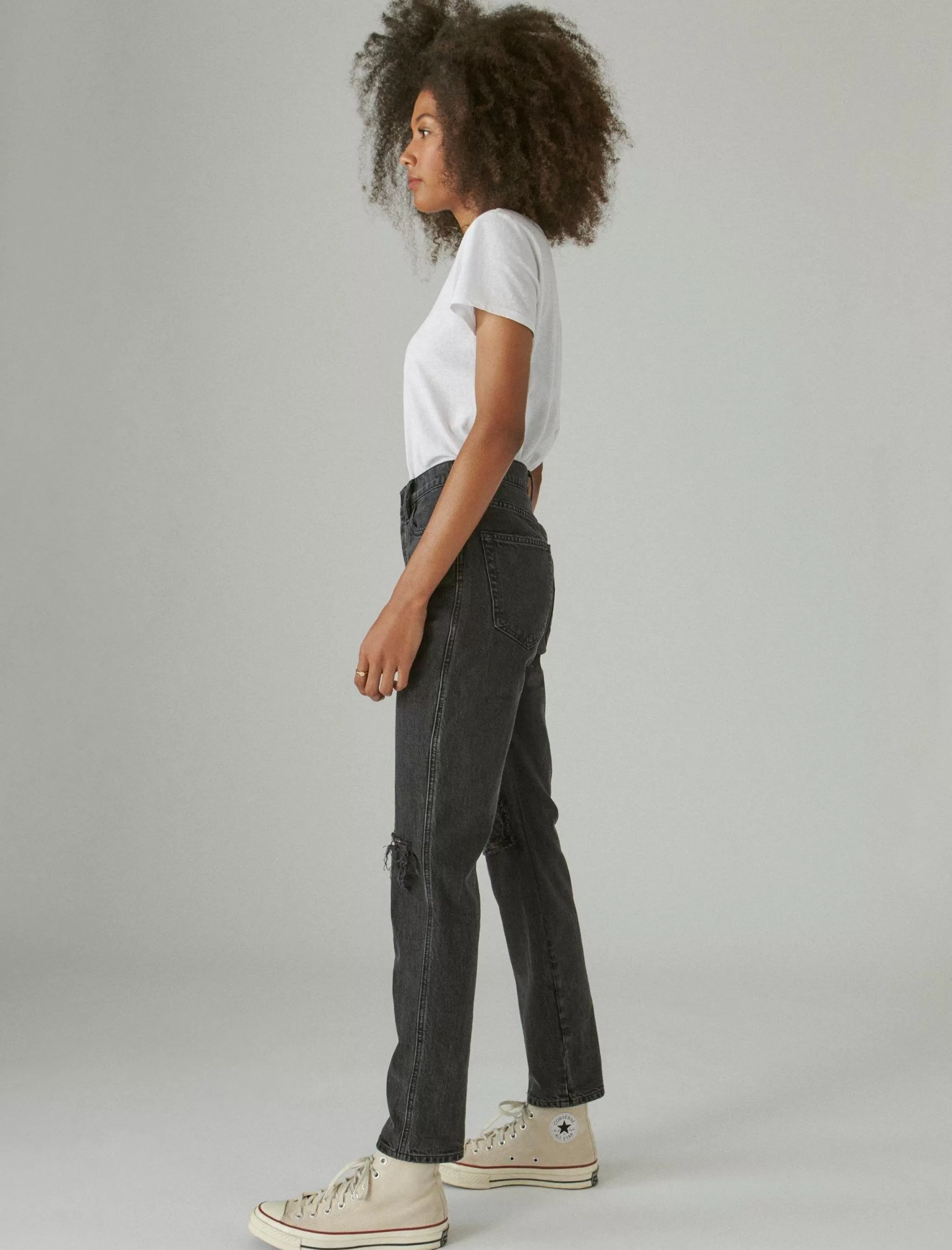 Lucky Brand Jeans | Mom*high rise drew mom meteor dest