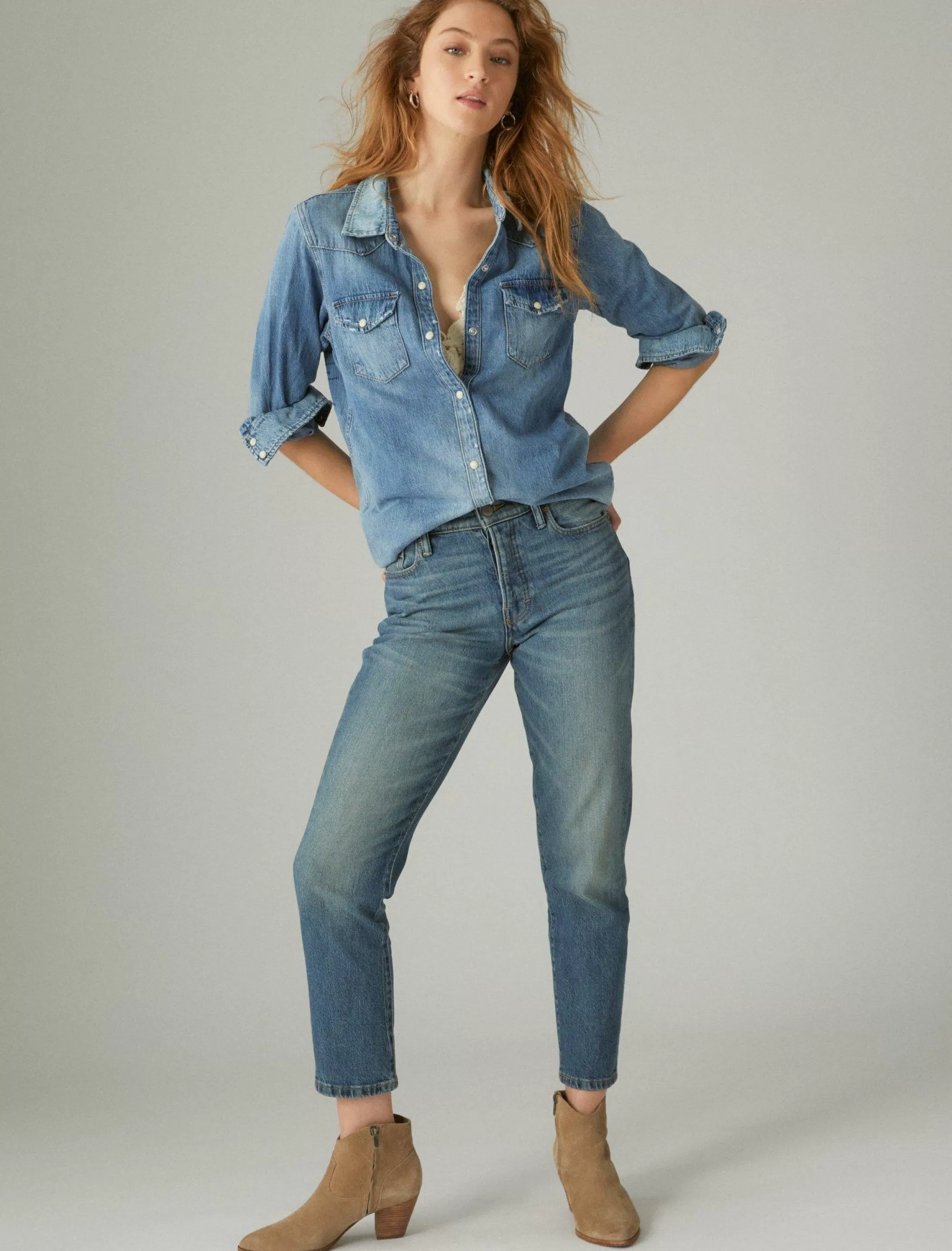 Lucky Brand Jeans | Mom*high rise drew mom starlet dest