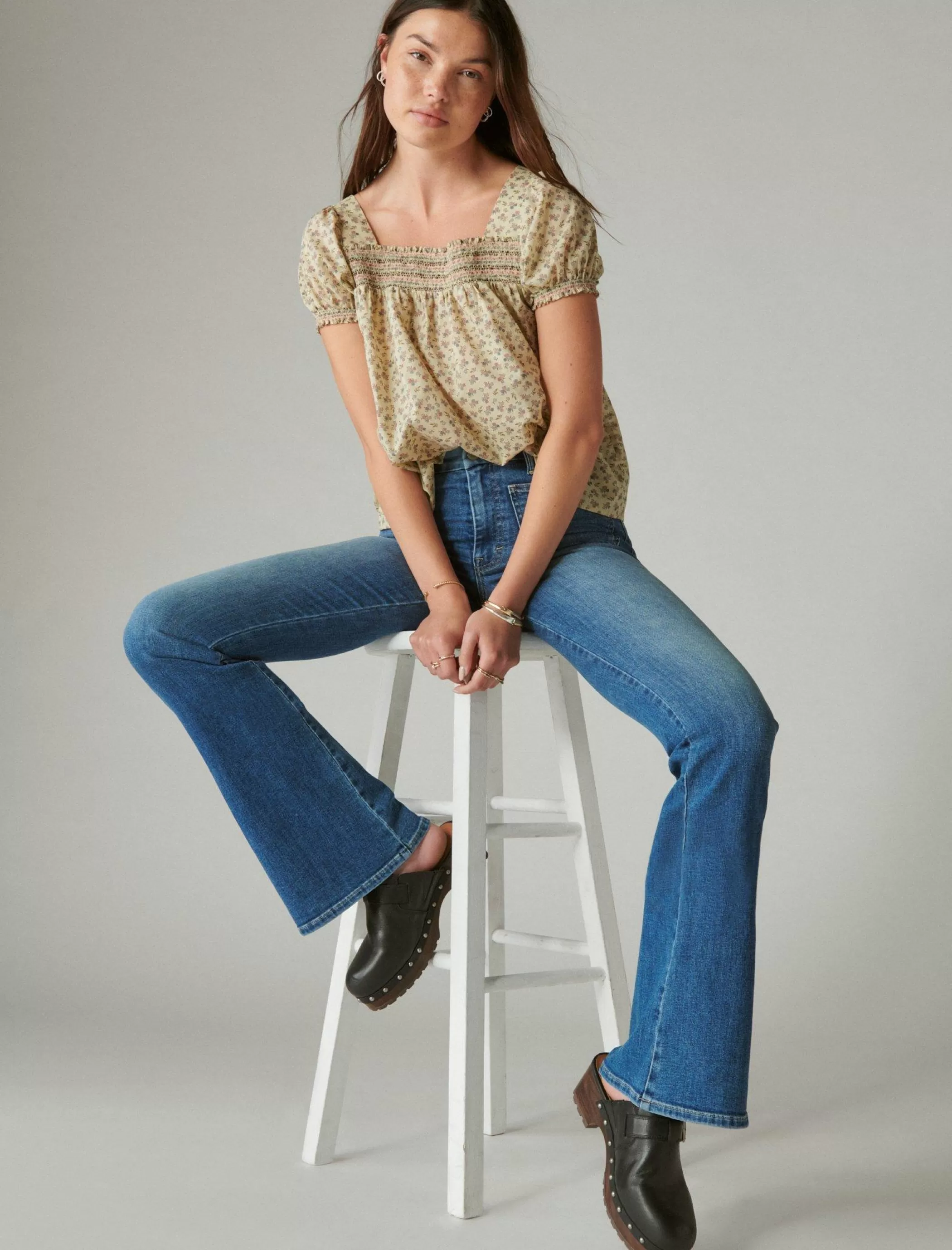 Lucky Brand Jeans | Flare*high rise stevie flare farrah