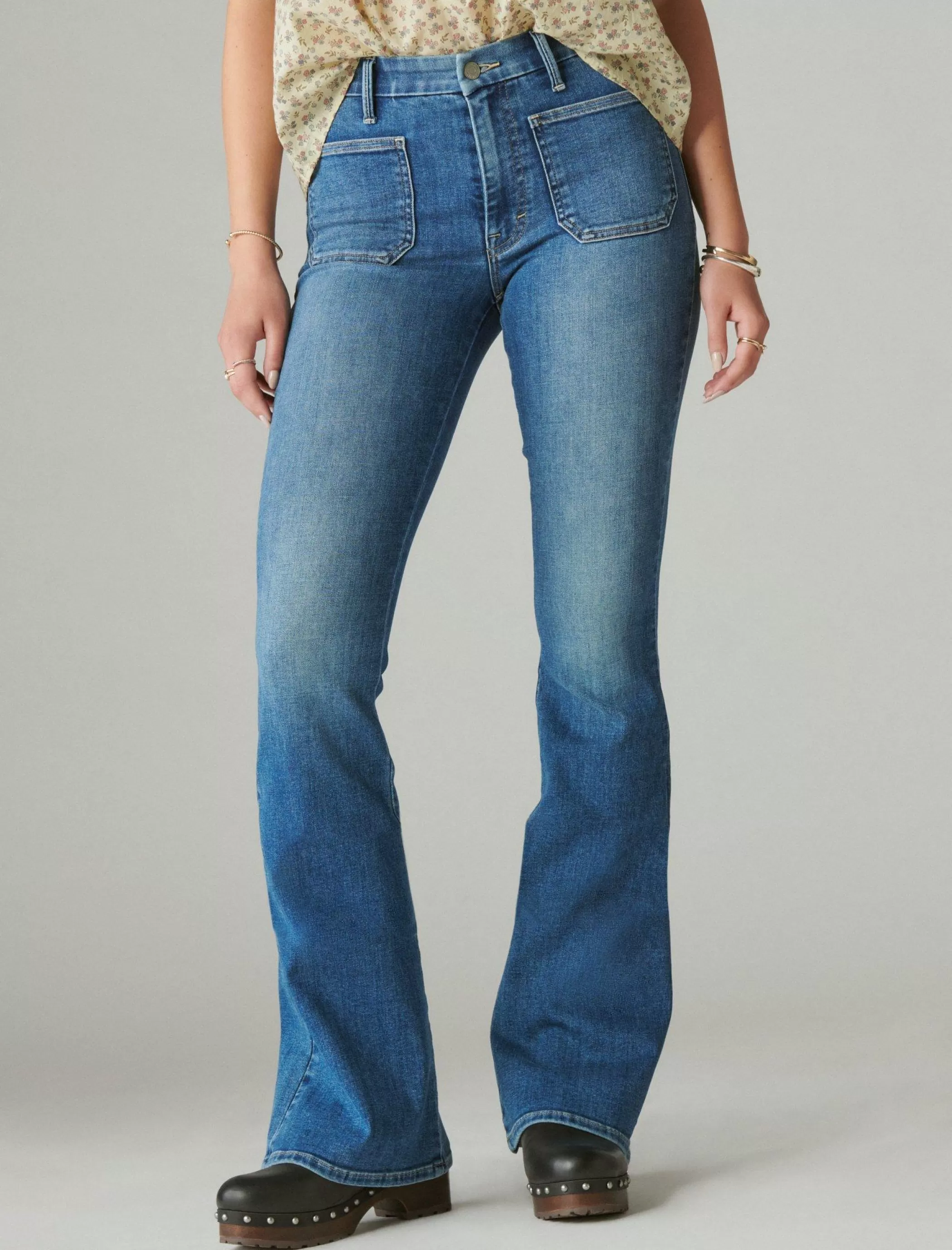 Lucky Brand Jeans | Flare*high rise stevie flare farrah