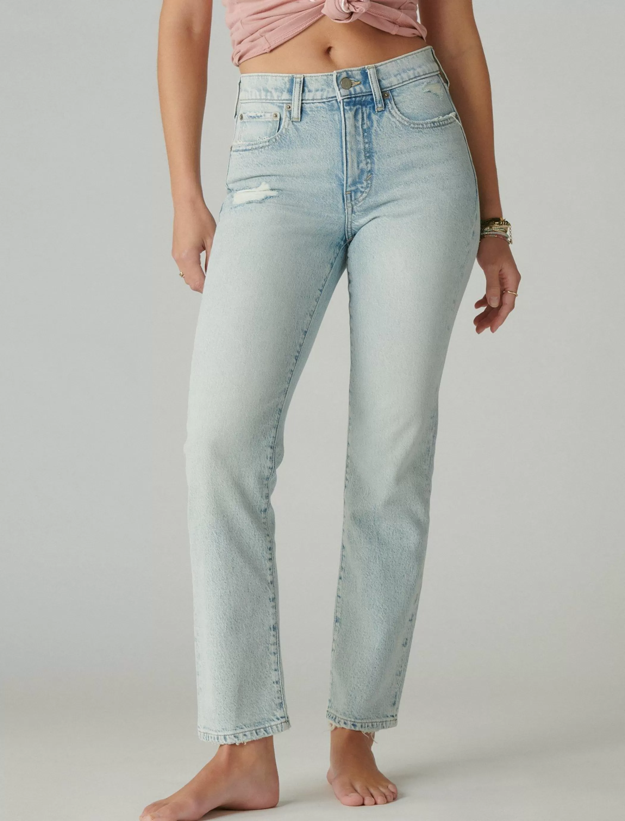 Lucky Brand Jeans | Straight*high rise zoe straight heaven falls