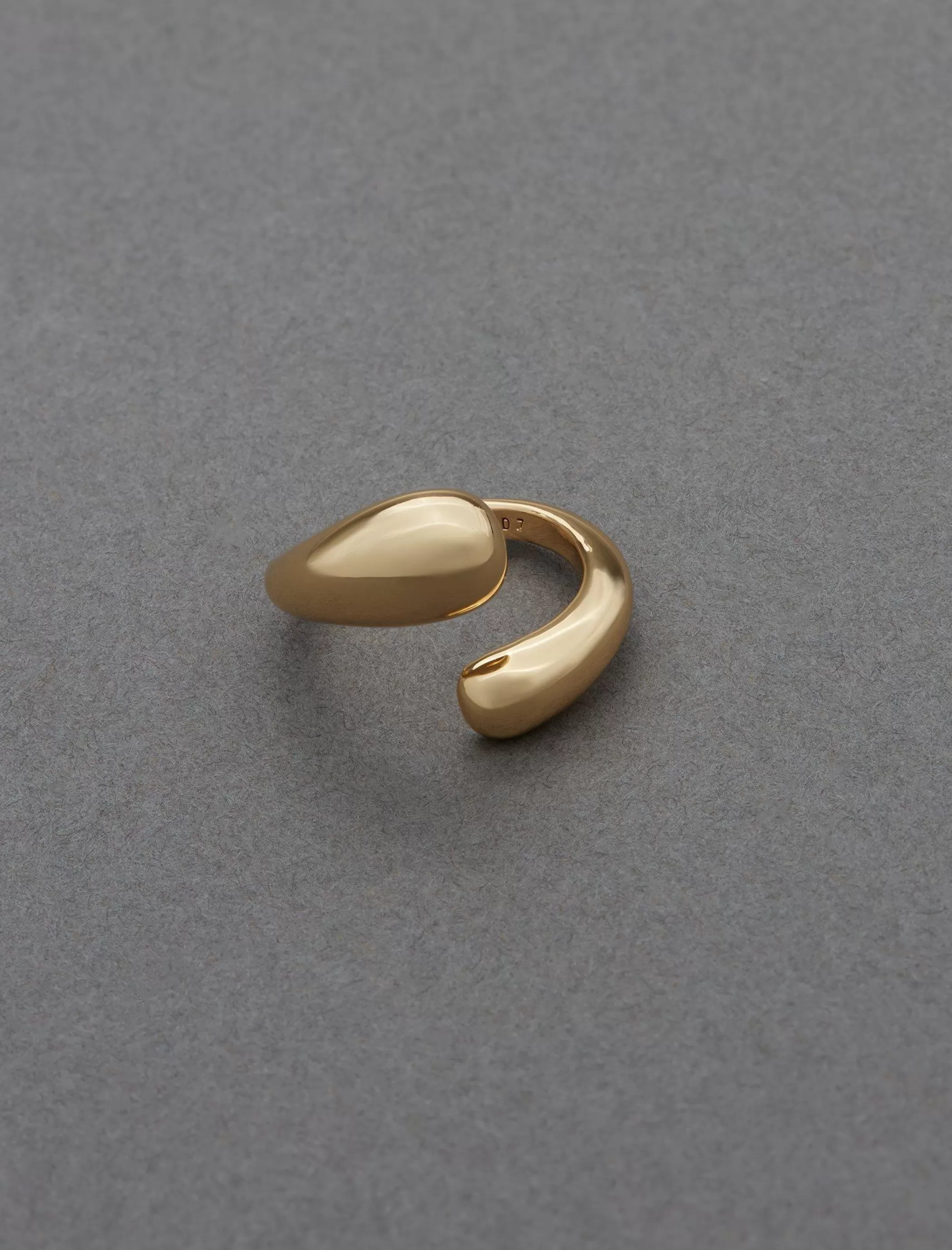 Lucky Brand Jewelry*high shine wrap ring gold