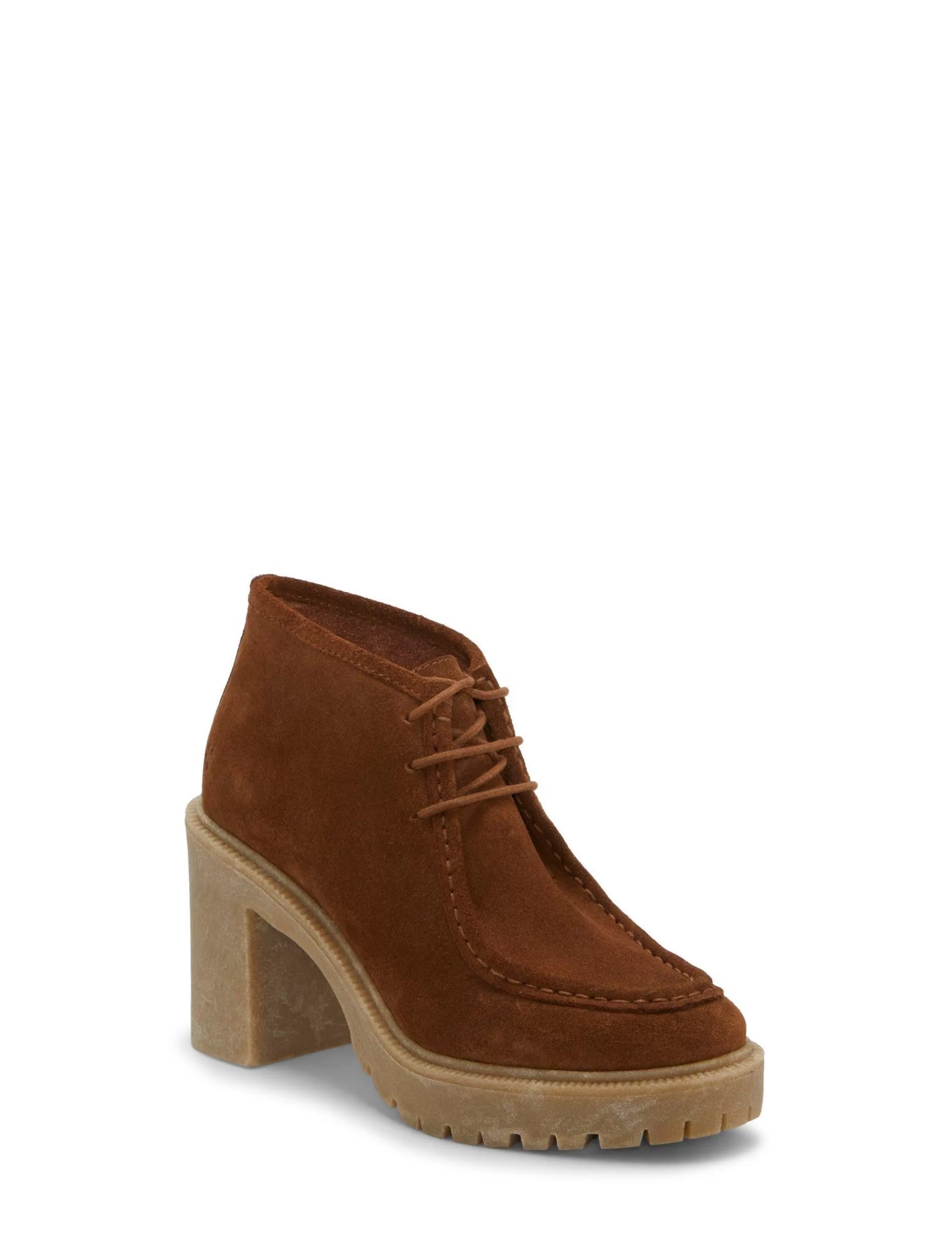 Lucky Brand Shoes*hollia heeled bootie light brown