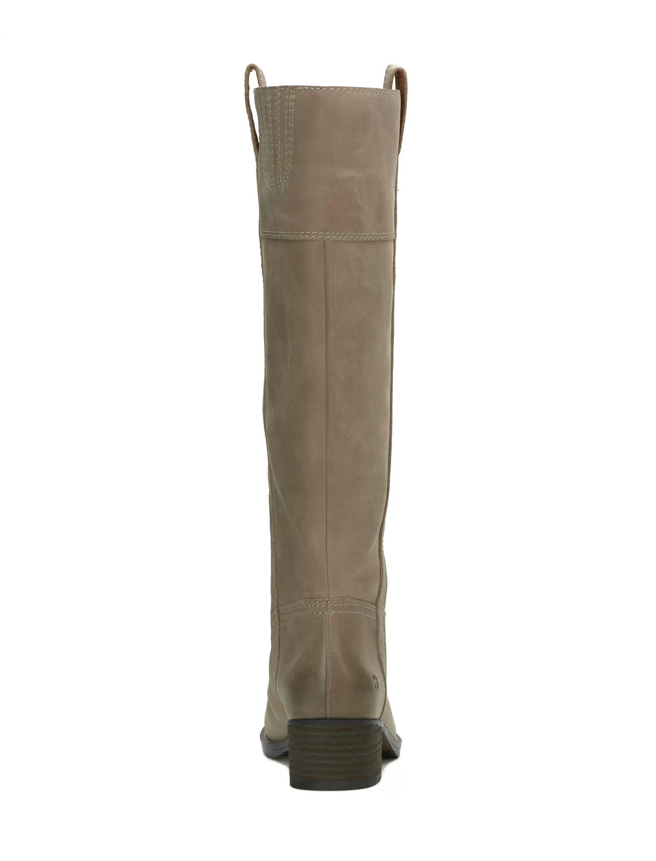 Lucky Brand Shoes*hybiscus leather knee high boot medium light grey