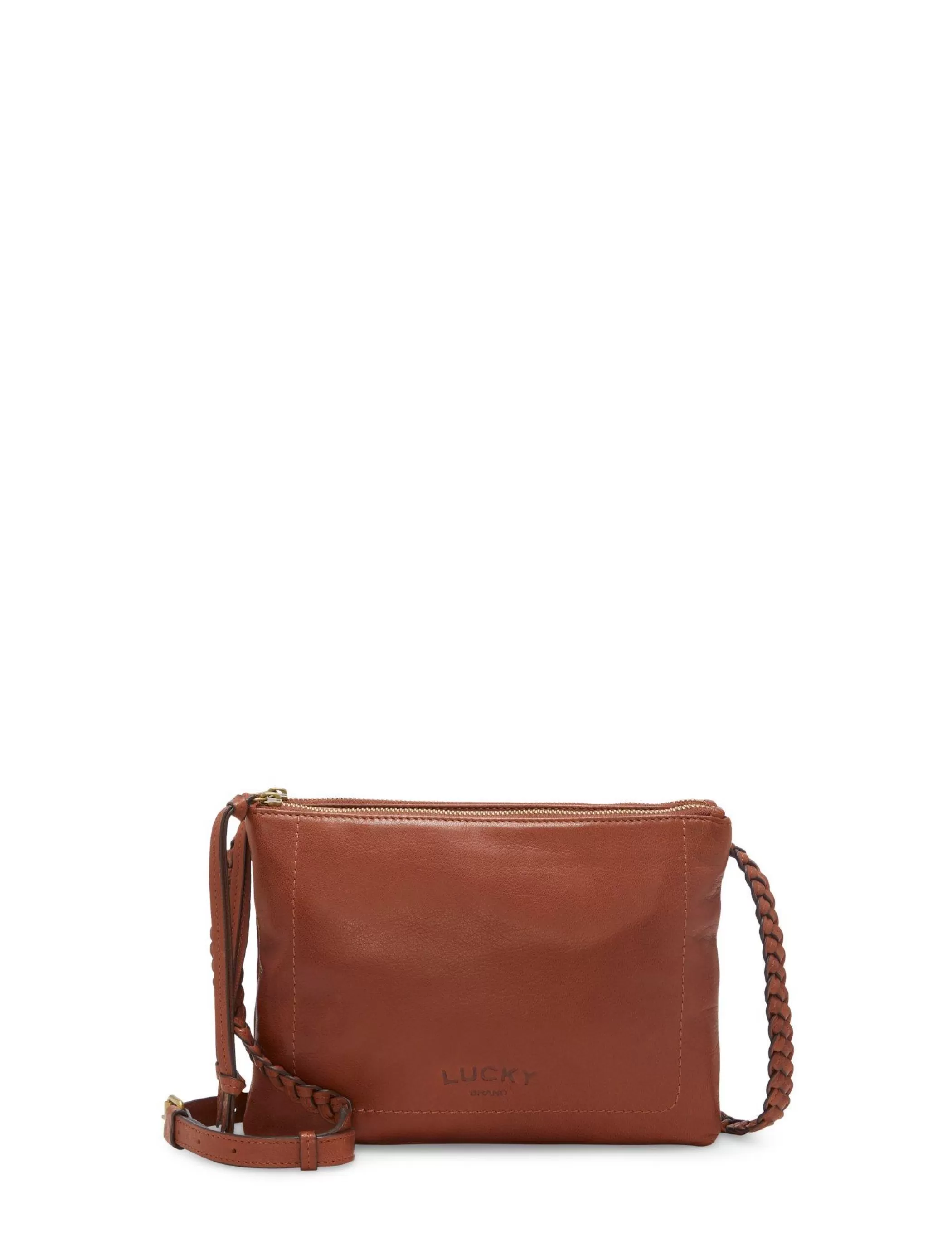 Lucky Brand Handbags*jema crossbody dark brown