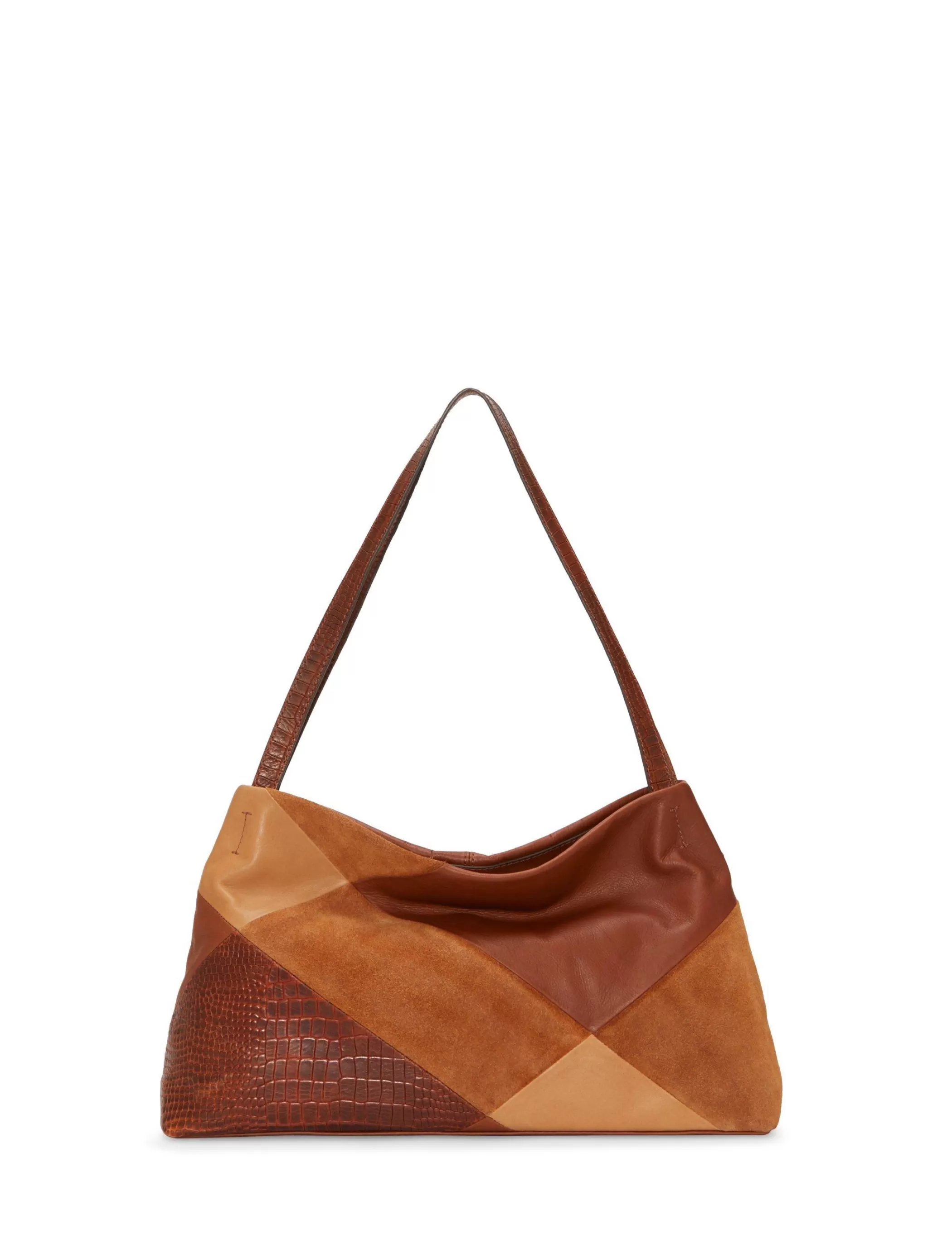 Lucky Brand Handbags*jema shoulder bag open brown/rust