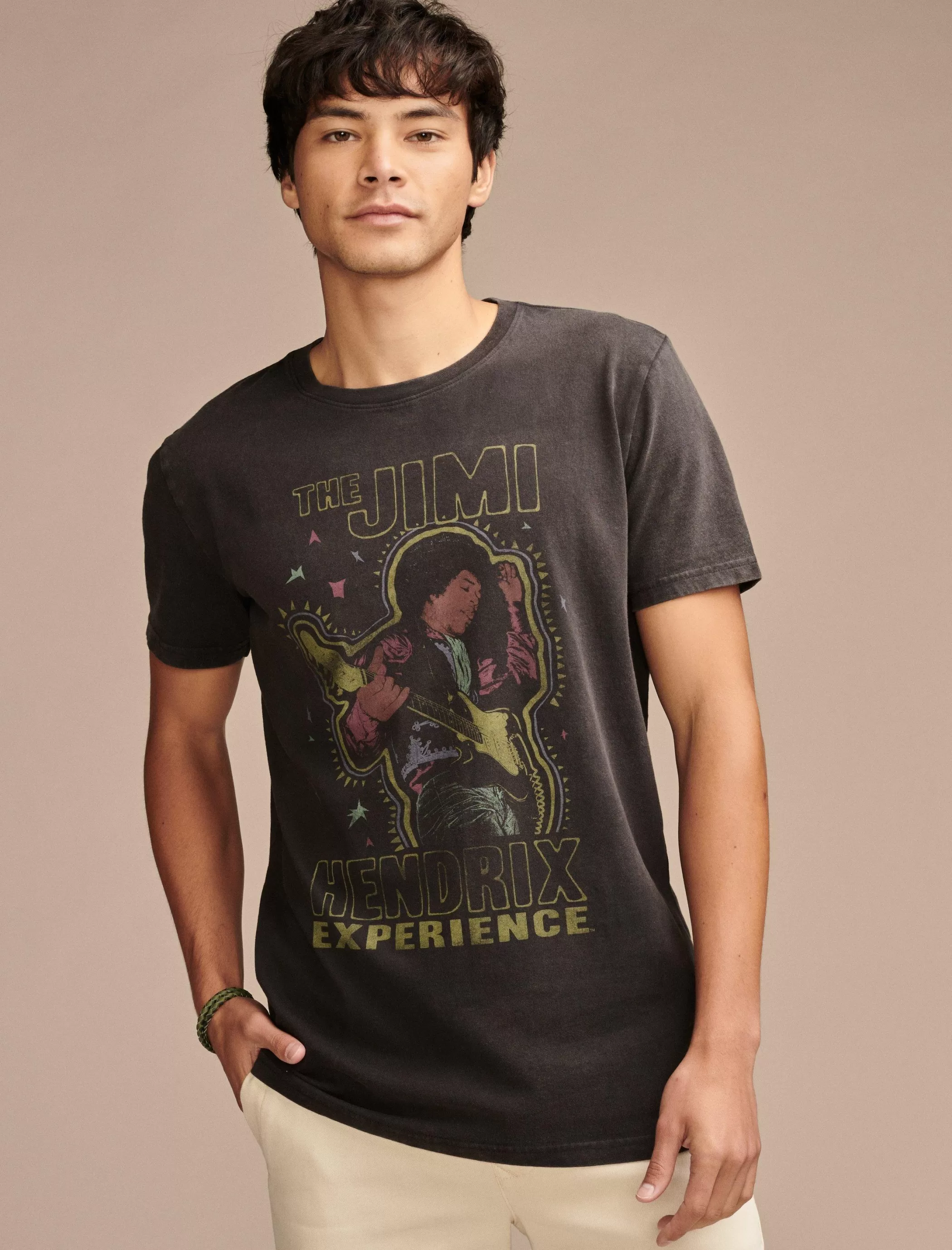 Lucky Brand Graphic Tees*jimi hendrix jet black