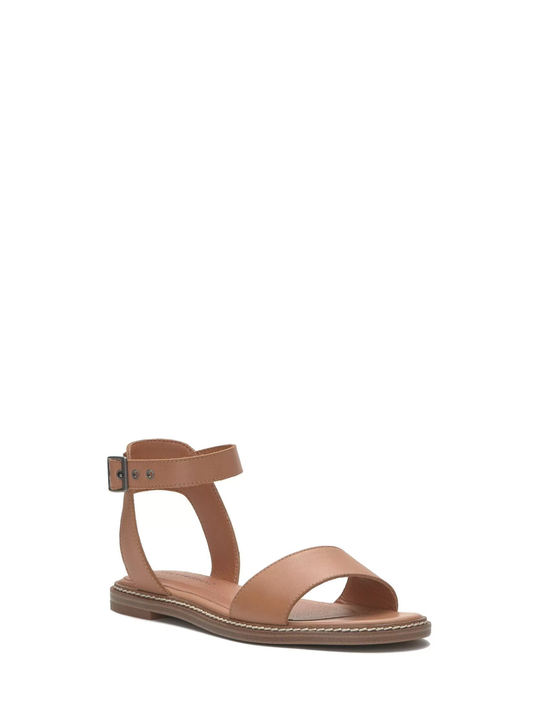 Lucky Brand Shoes*kimaya ankle strap sandal open brown/rust