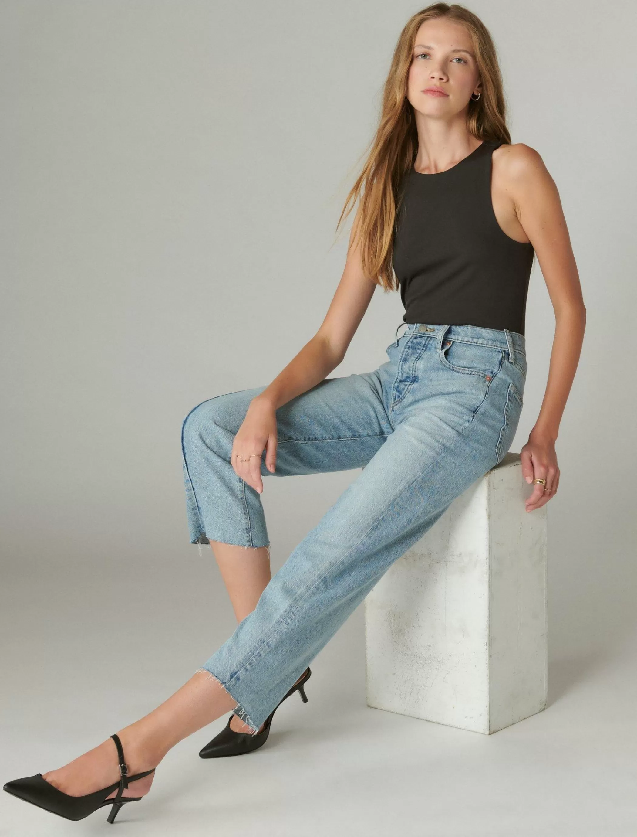 Lucky Brand Jeans | Crop*knd 90s loose crop sunbeam