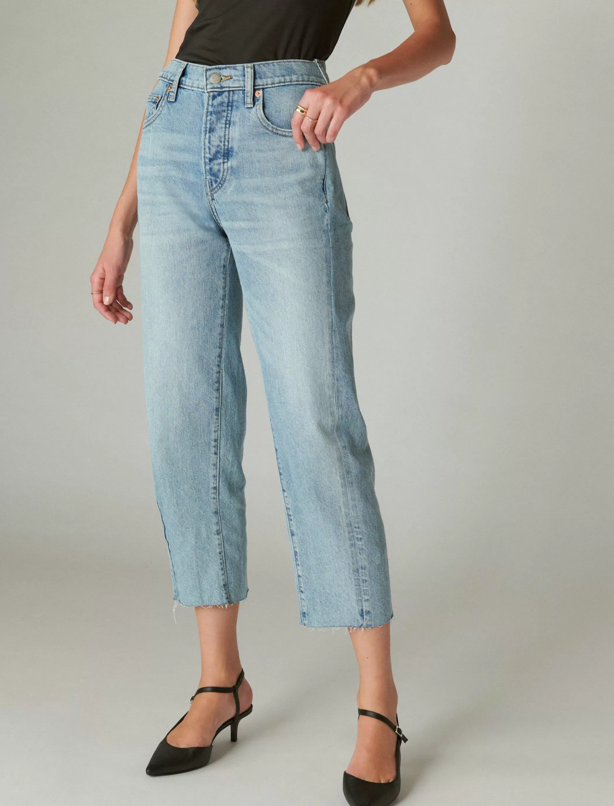 Lucky Brand Jeans | Crop*knd 90s loose crop sunbeam