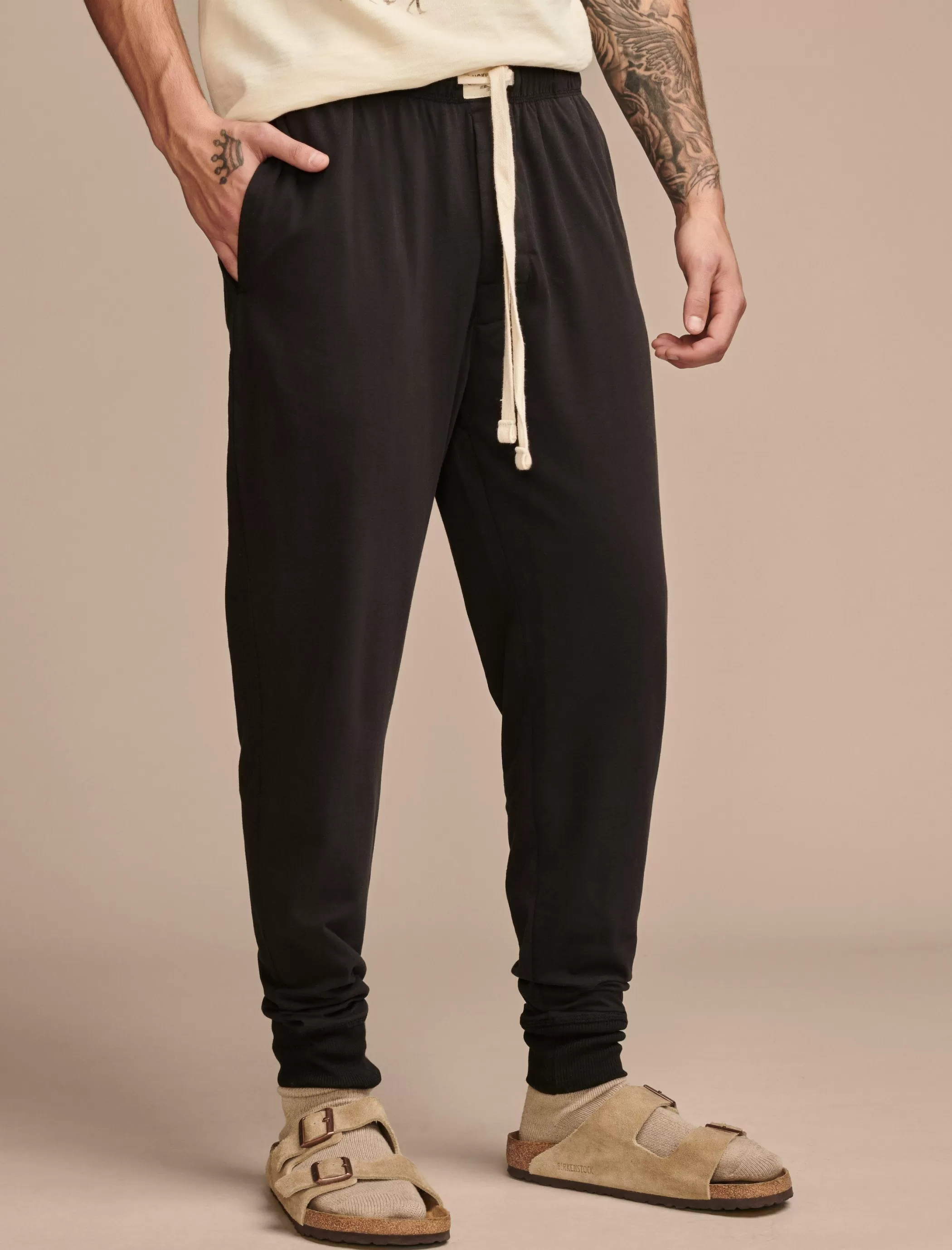 Lucky Brand Underwear & Sleepwear | Loungewear*knit jogger sleep pant black