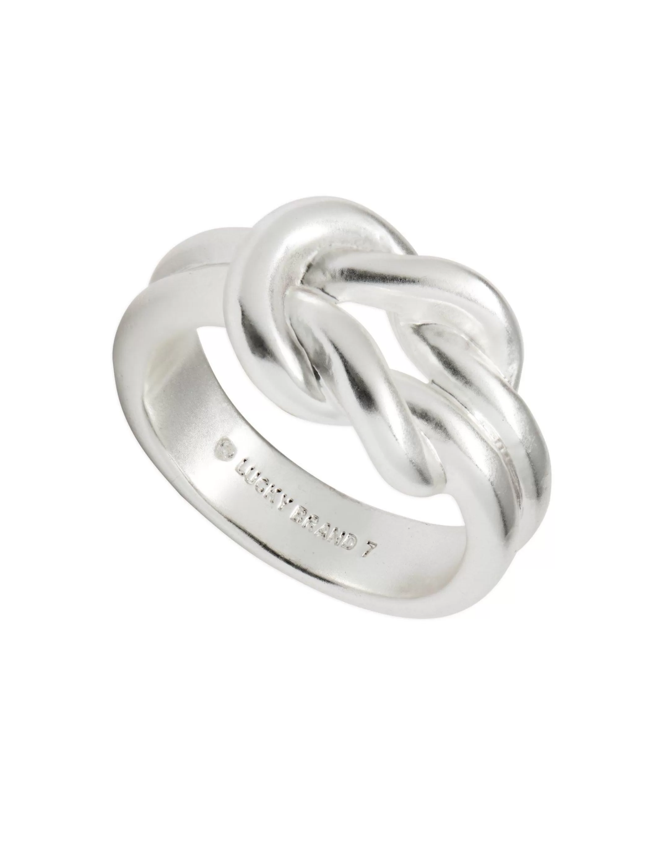 Lucky Brand Jewelry*knotted ring silver