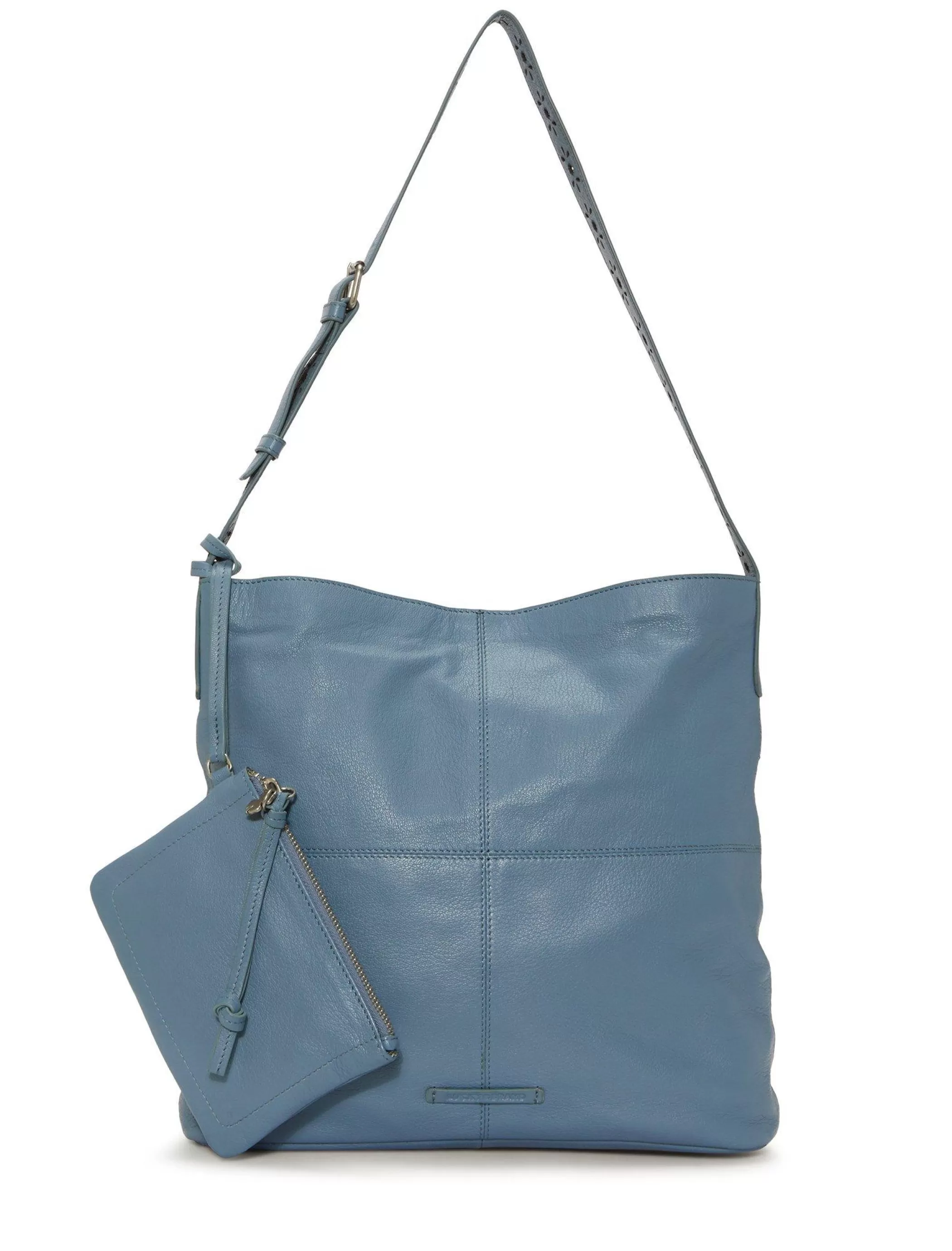 Lucky Brand Handbags*kora shoulder bag open blue/turquoise