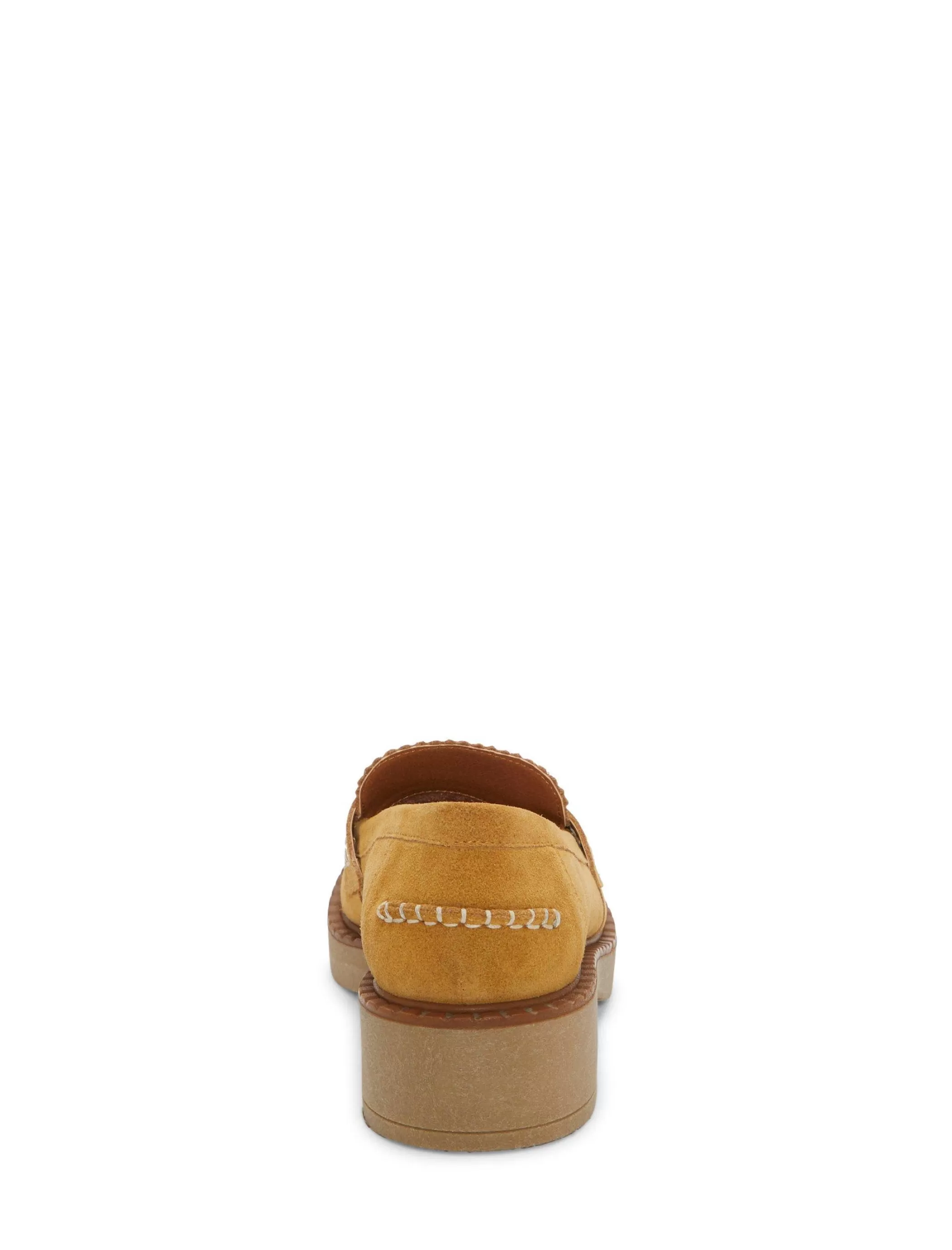 Lucky Brand Shoes*larissah suede loafer open brown/rust